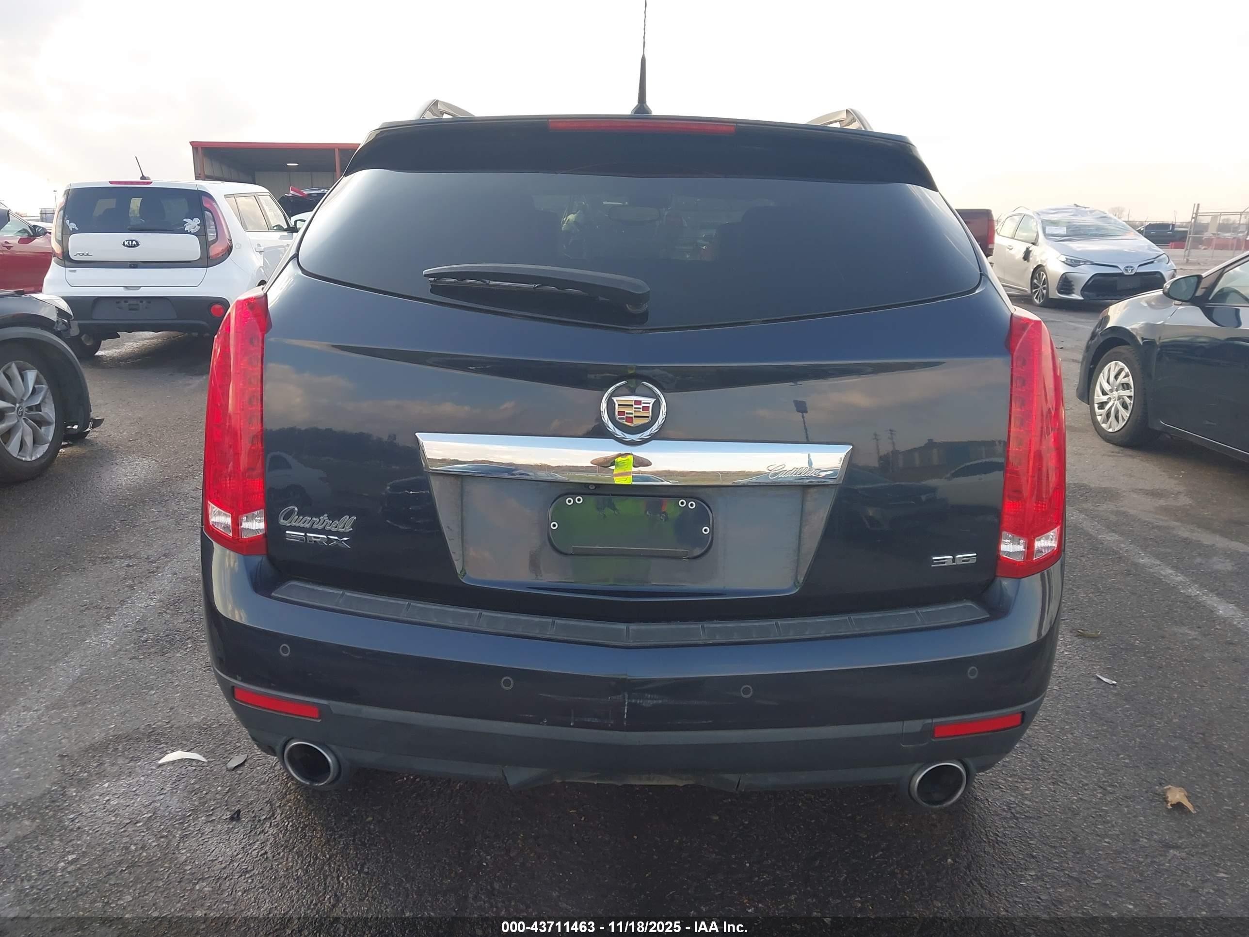 2014 Cadillac Srx Performance Collection Blue vin: 3GYFNCE39ES569603
