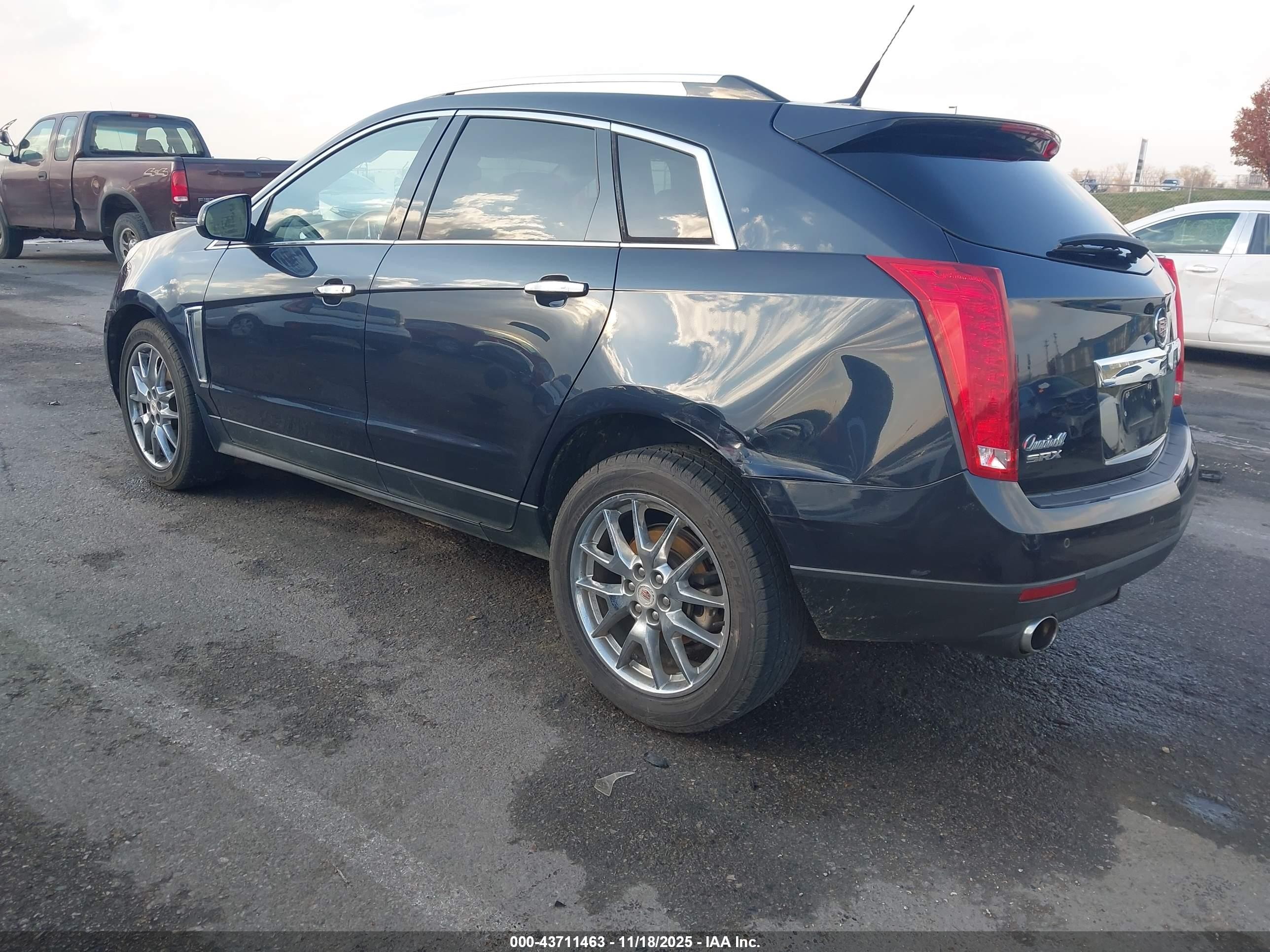 2014 Cadillac Srx Performance Collection Blue vin: 3GYFNCE39ES569603