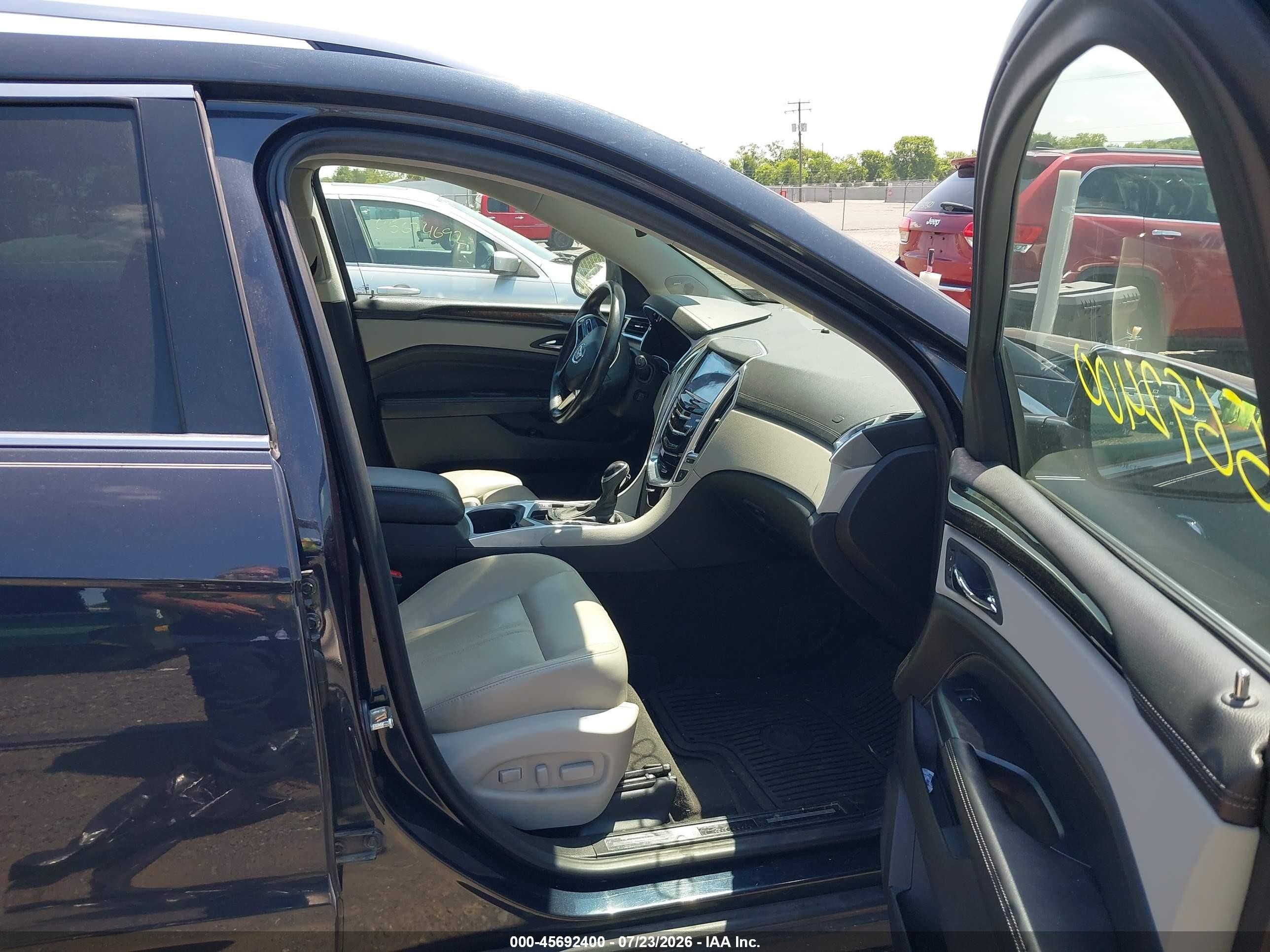 2014 Cadillac Srx Performance Collection Dark Blue vin: 3GYFNCE39ES586286