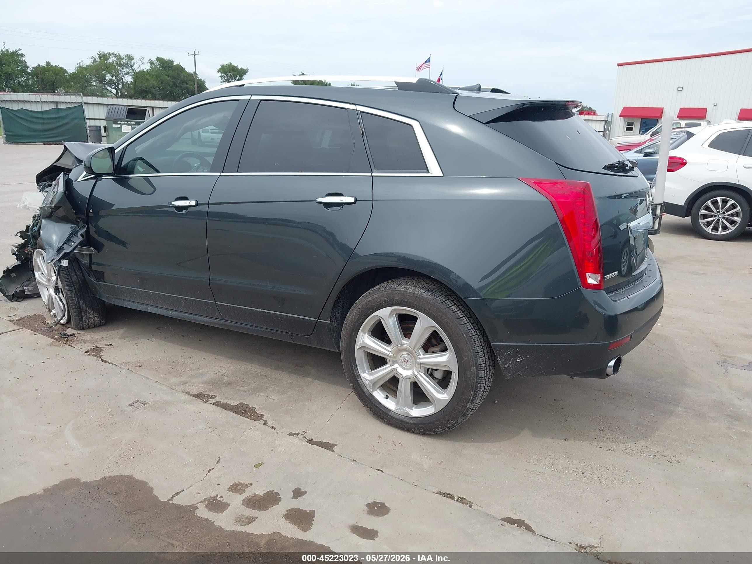 2014 Cadillac Srx Performance Collection Black vin: 3GYFNCE39ES658930