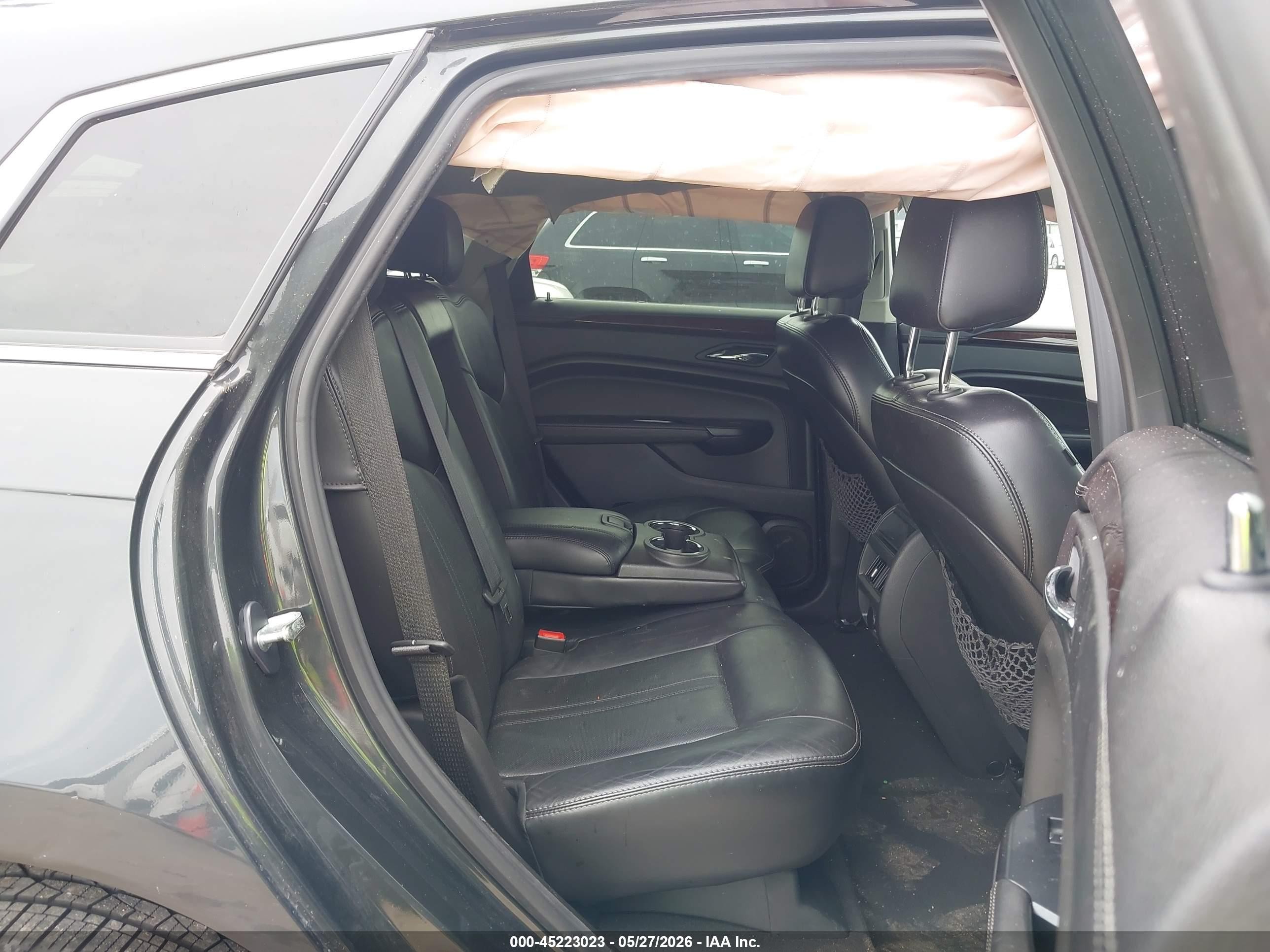 2014 Cadillac Srx Performance Collection Black vin: 3GYFNCE39ES658930