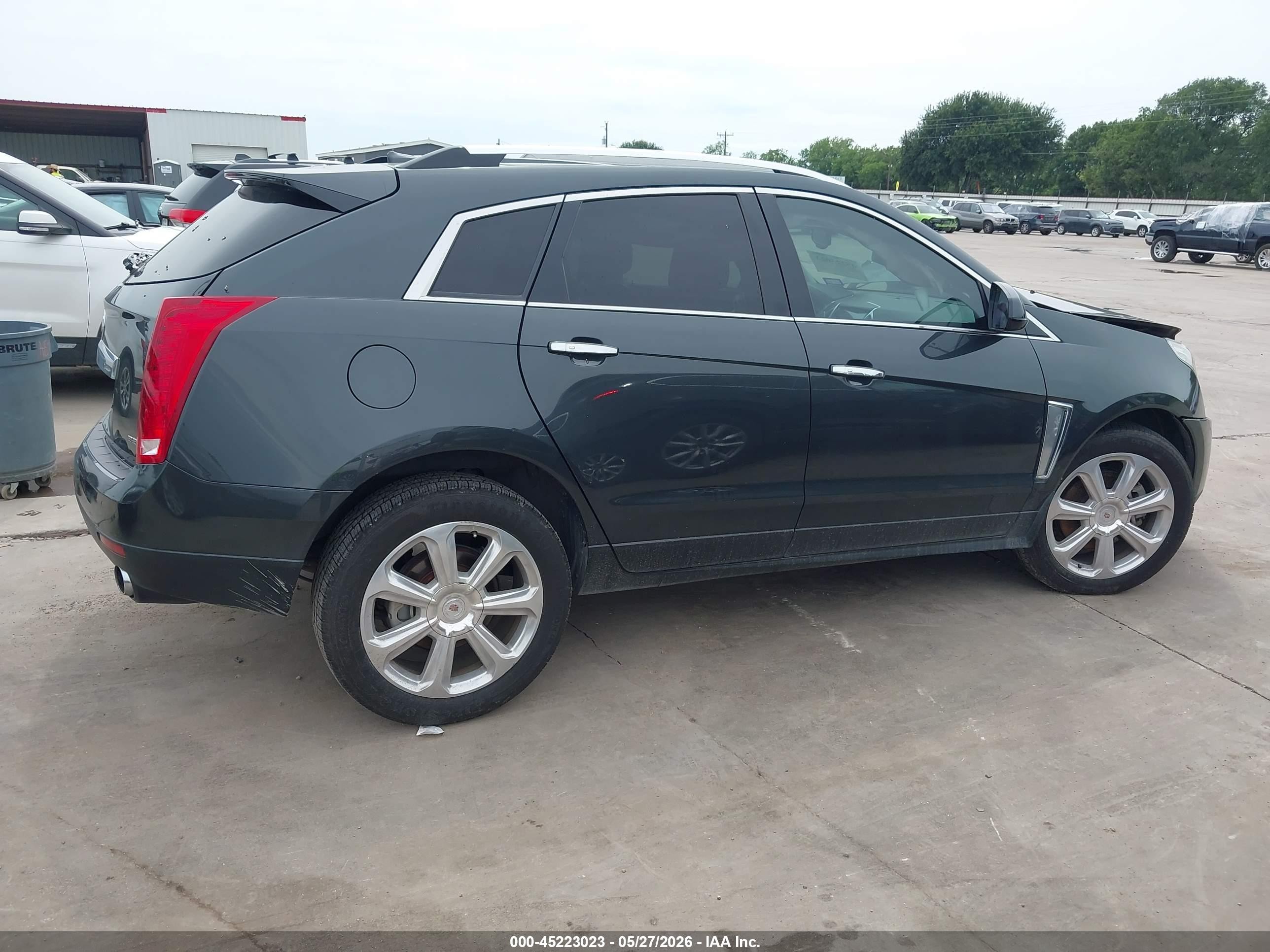 2014 Cadillac Srx Performance Collection Black vin: 3GYFNCE39ES658930