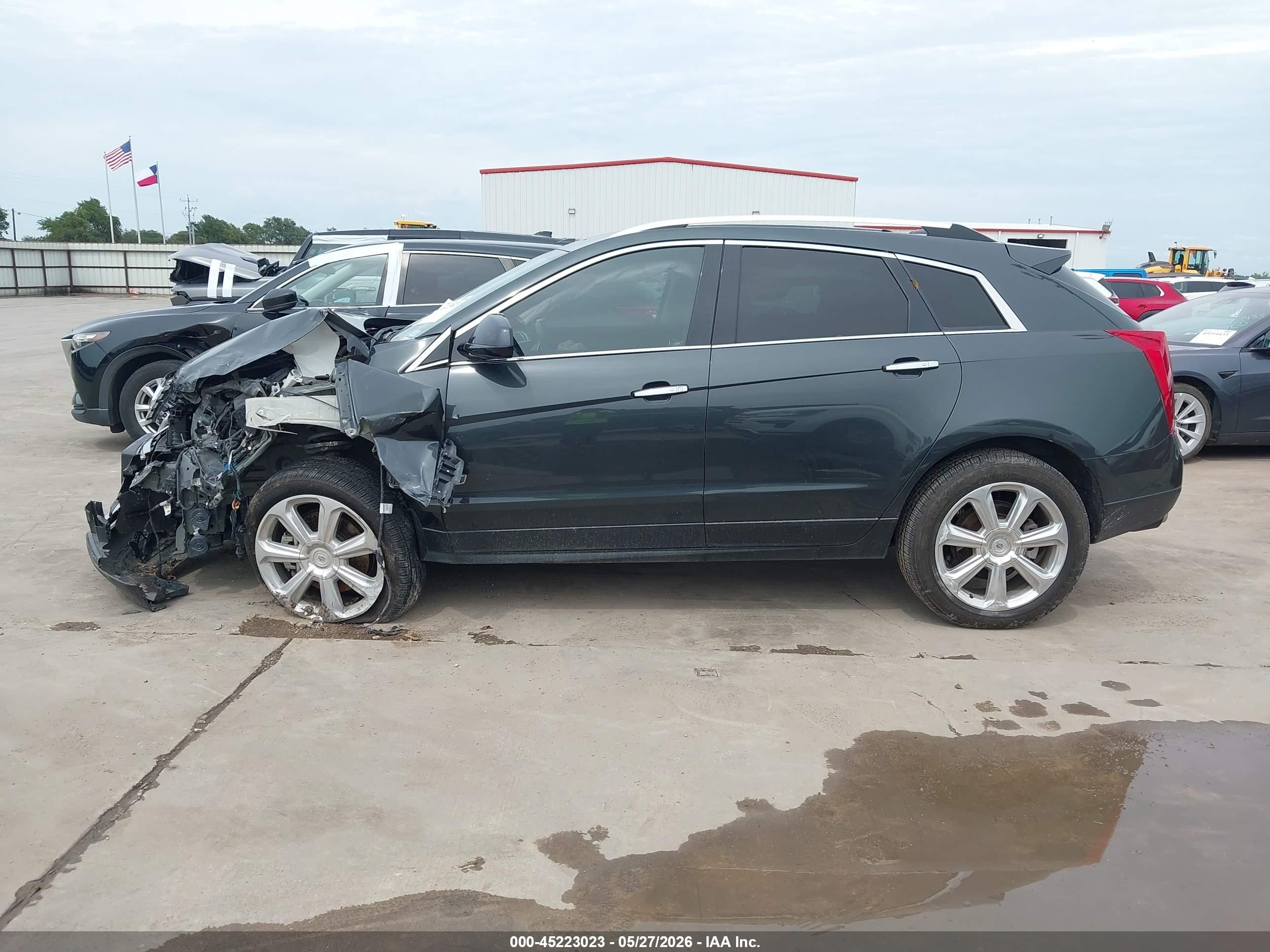 2014 Cadillac Srx Performance Collection Black vin: 3GYFNCE39ES658930