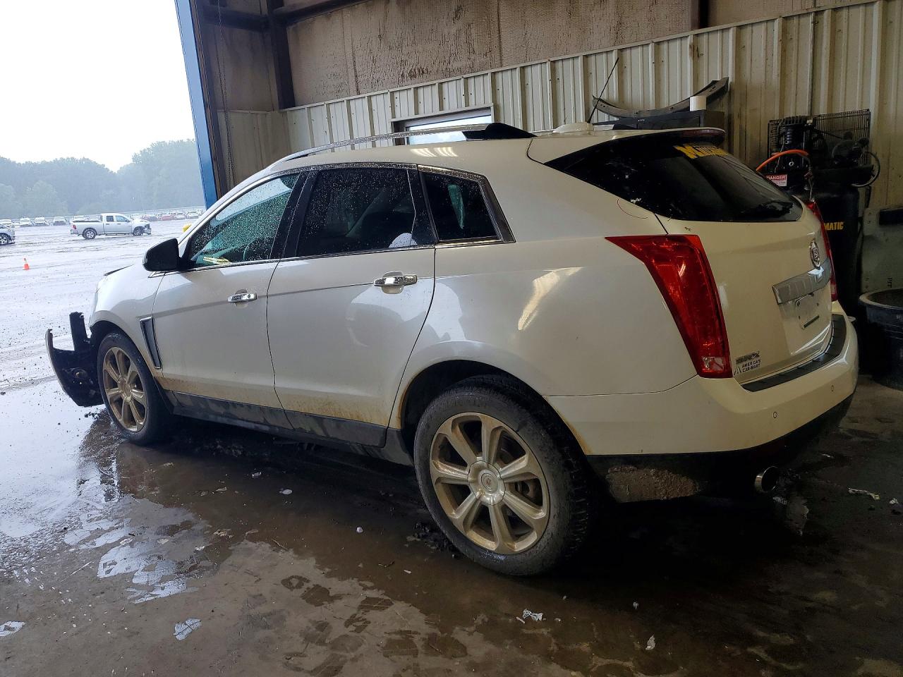 2015 Cadillac Srx Performance Collection White vin: 3GYFNCE39FS586659