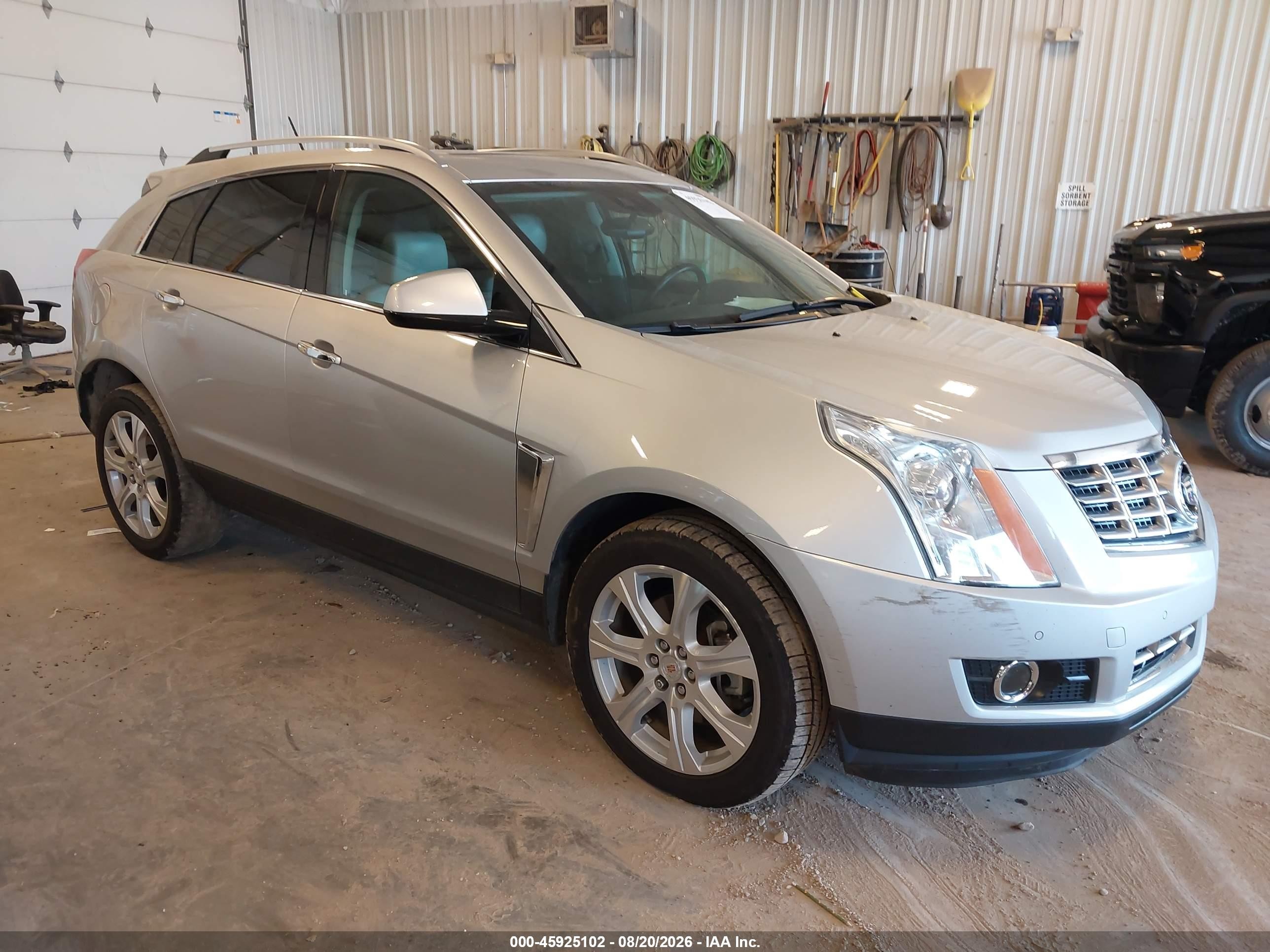 2015 Cadillac Srx Performance Collection Silver vin: 3GYFNCE39FS620308