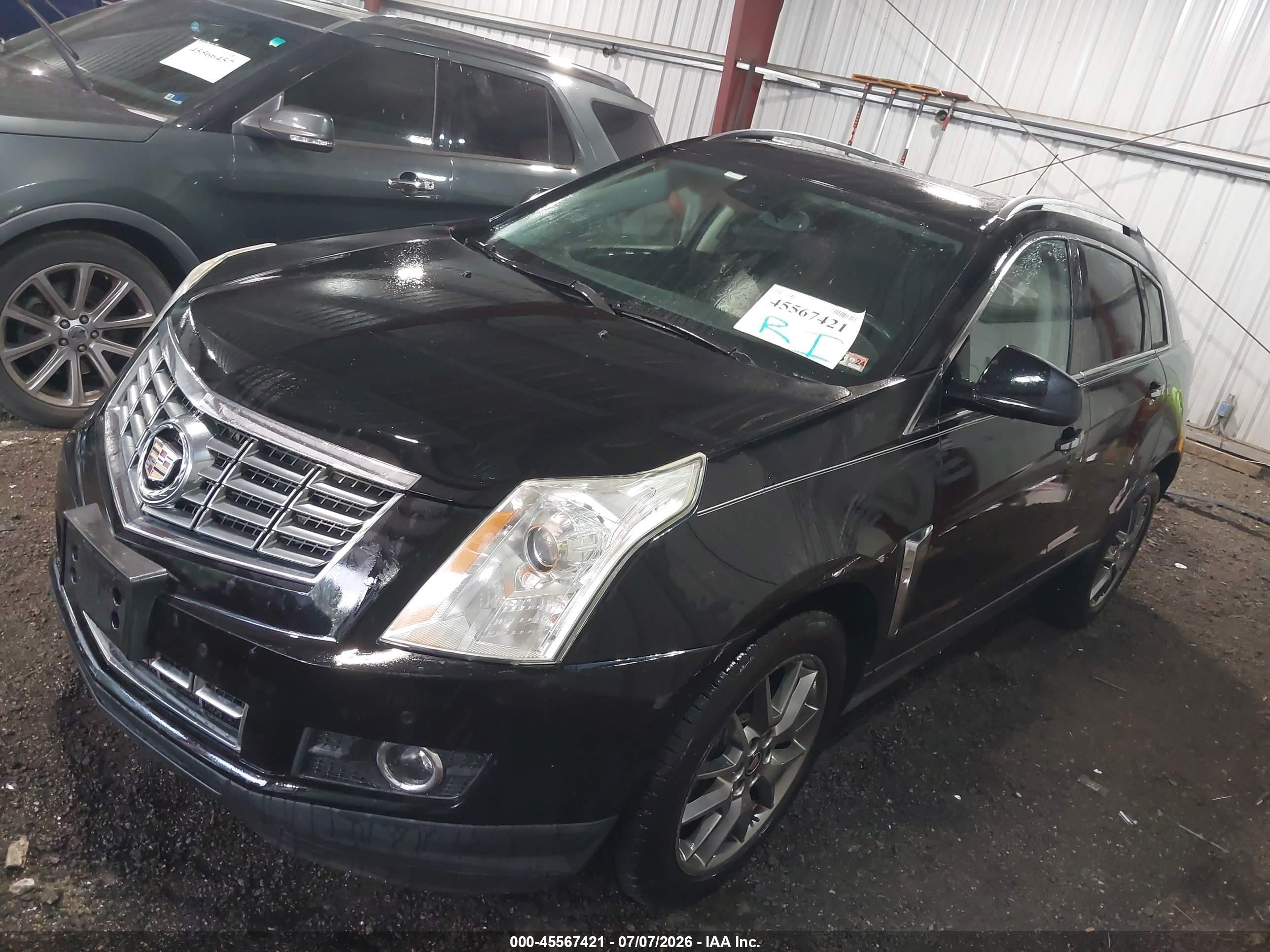 2016 Cadillac Srx Performance Collection Black vin: 3GYFNCE39GS559589