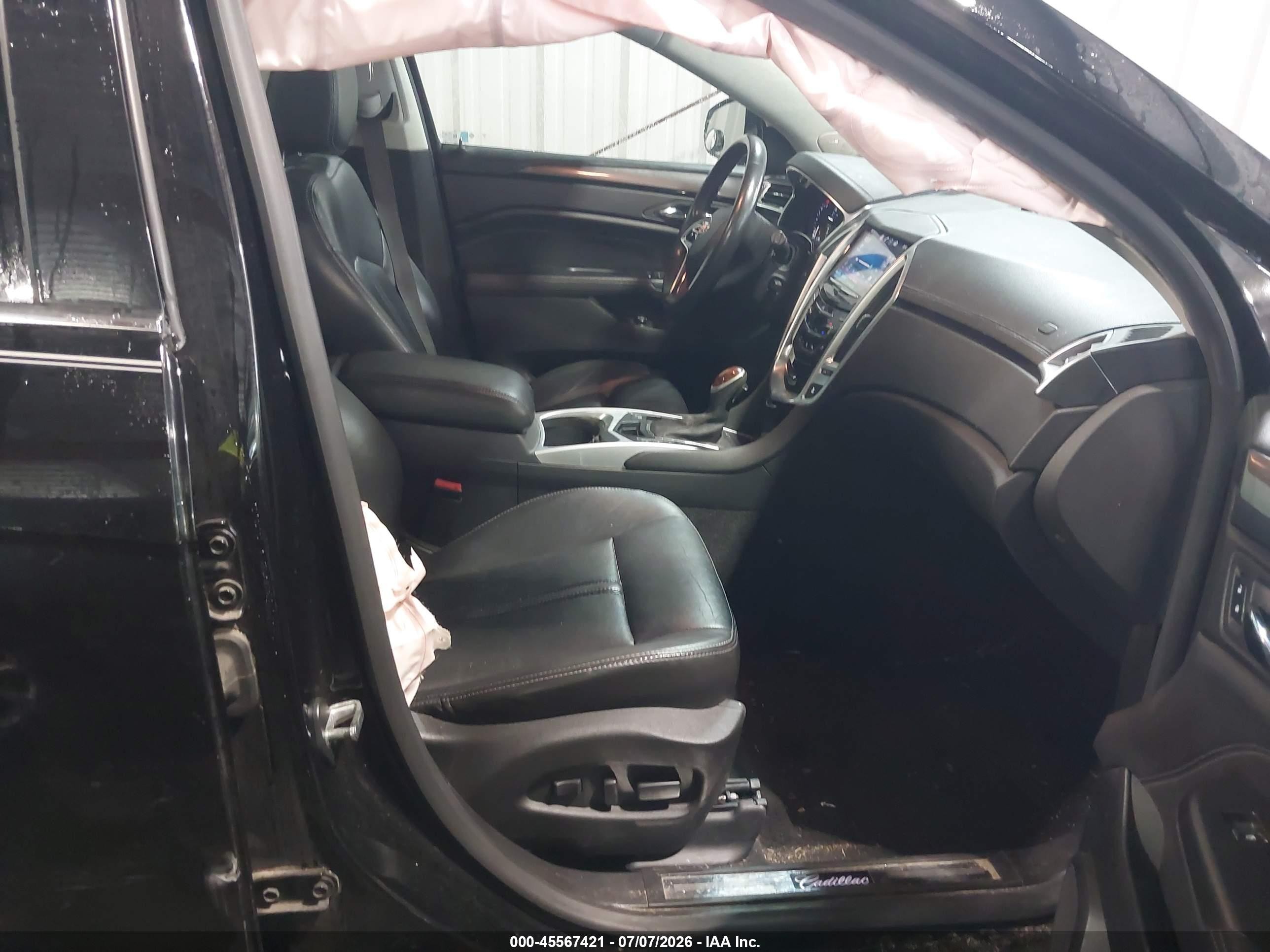 2016 Cadillac Srx Performance Collection Black vin: 3GYFNCE39GS559589