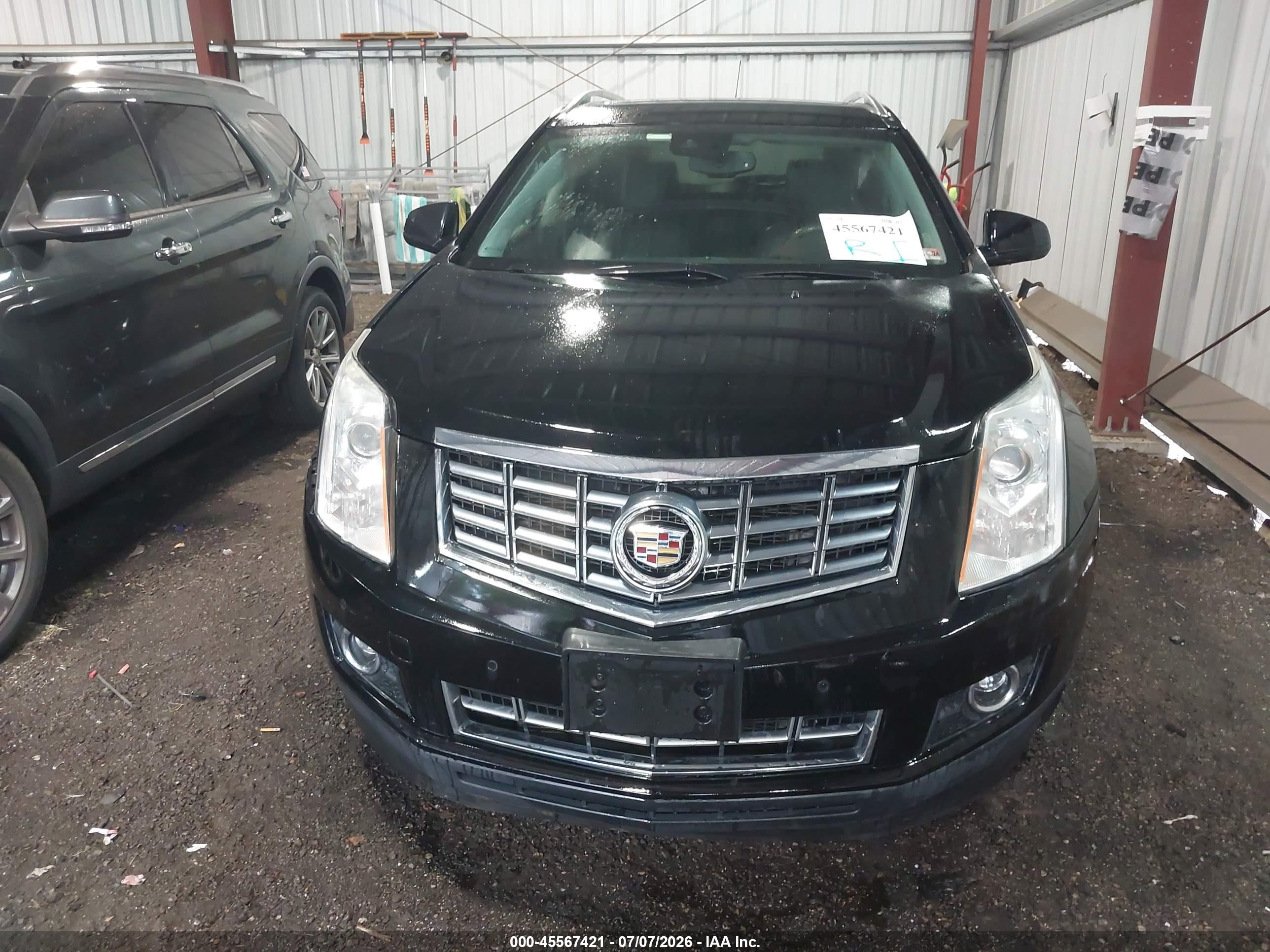 2016 Cadillac Srx Performance Collection Black vin: 3GYFNCE39GS559589