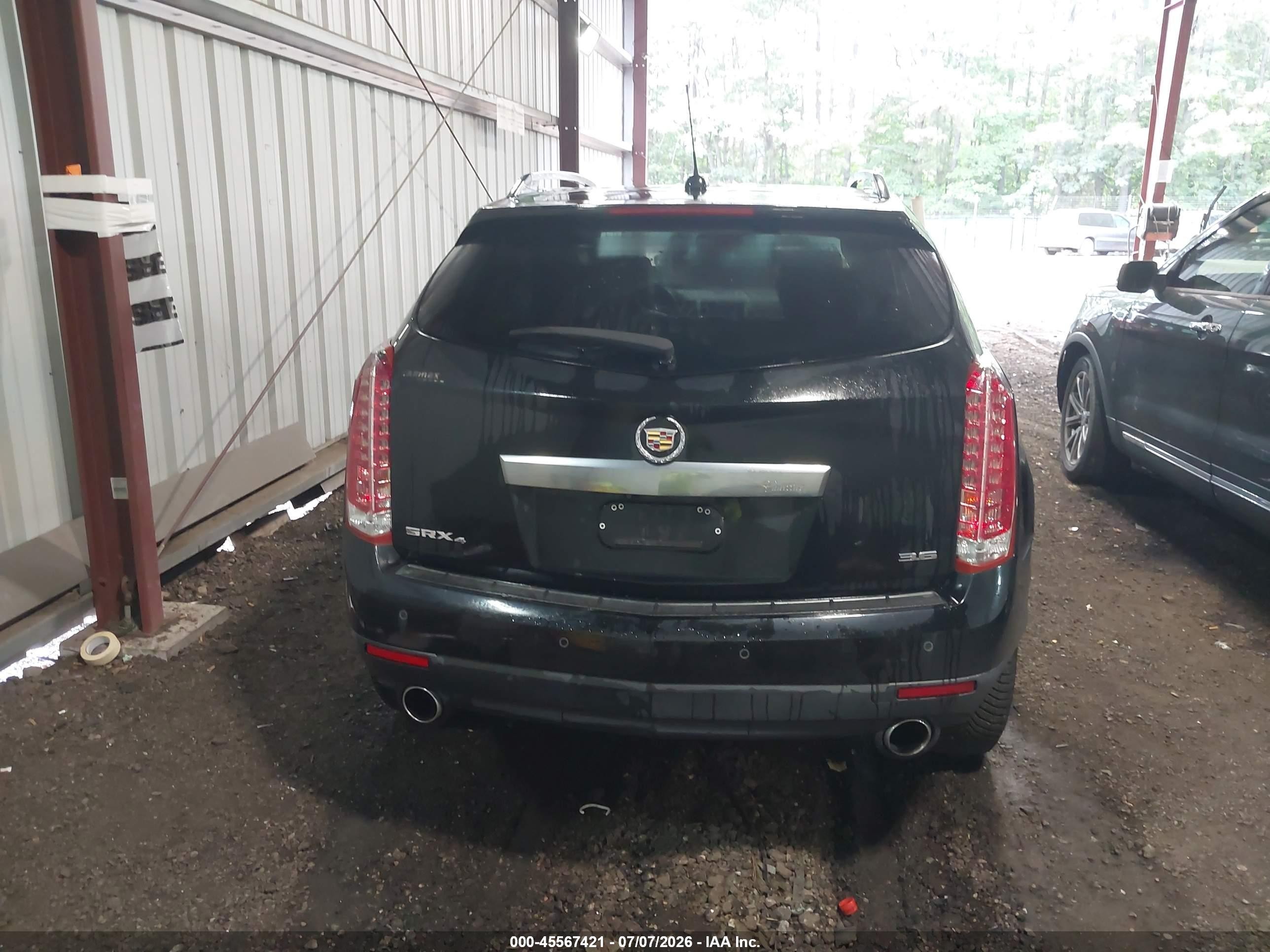 2016 Cadillac Srx Performance Collection Black vin: 3GYFNCE39GS559589