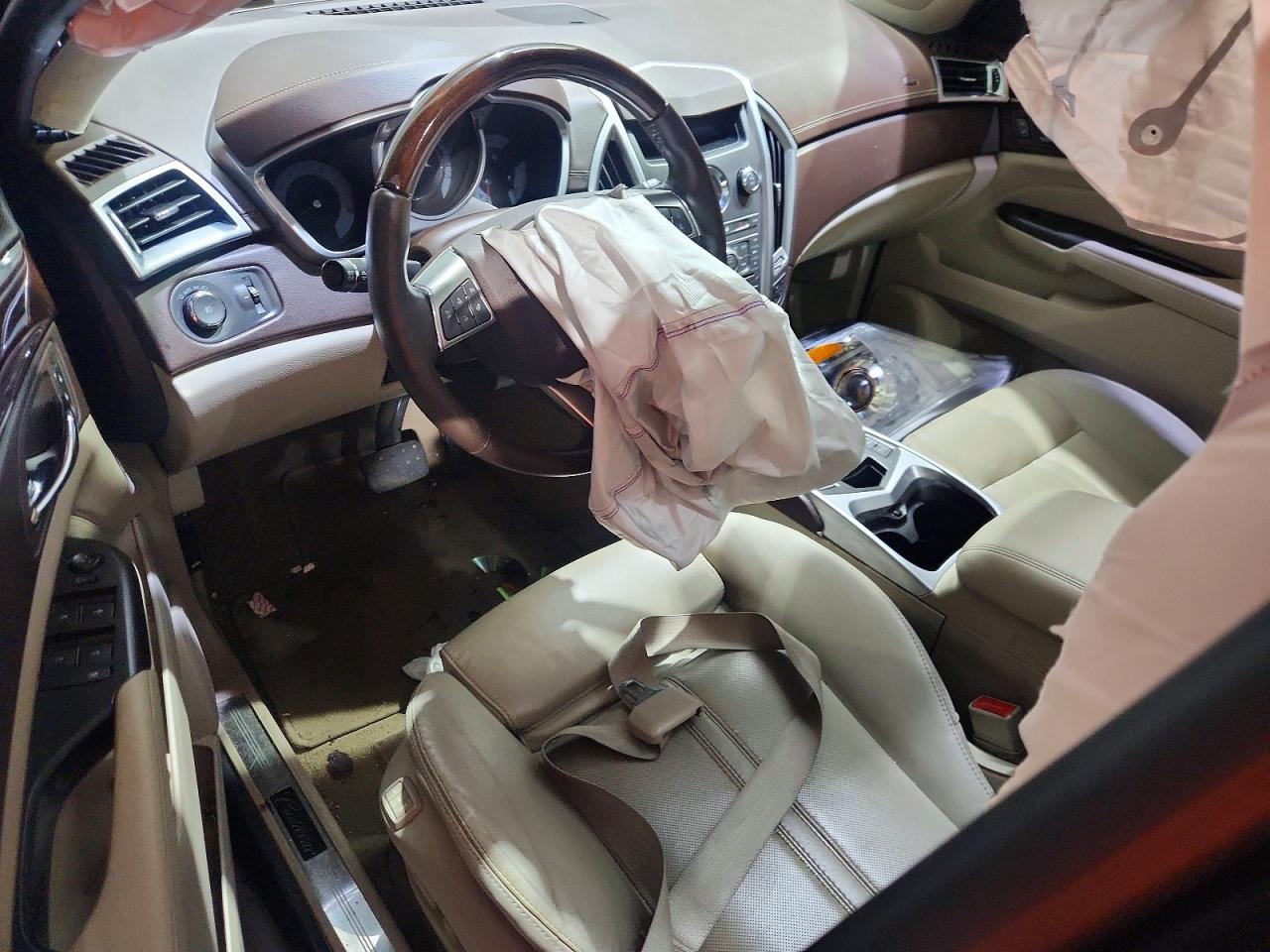 2012 Cadillac Srx Premium Collection Tan vin: 3GYFNCE3XCS580428