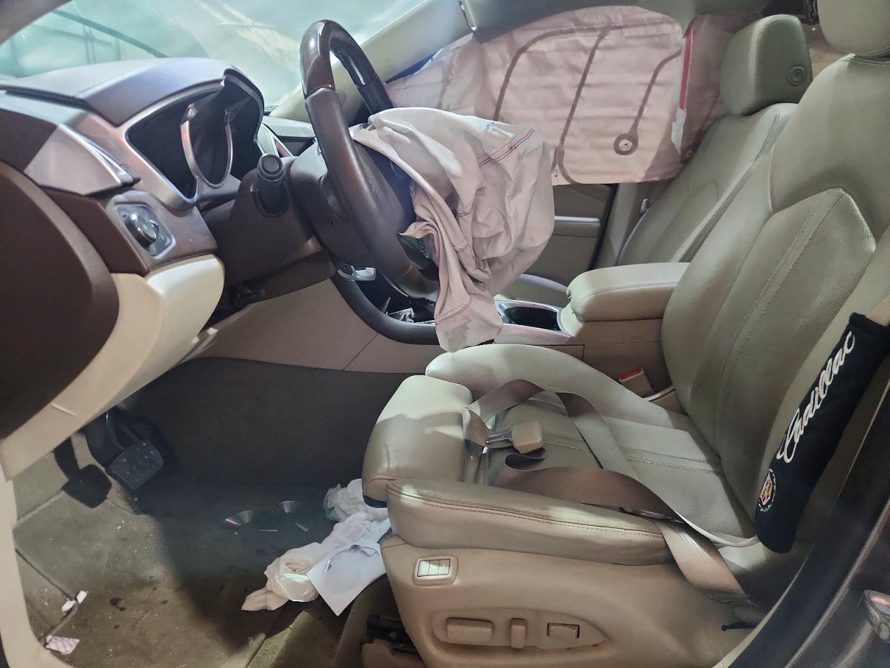 2012 Cadillac Srx Premium Collection Tan vin: 3GYFNCE3XCS580428