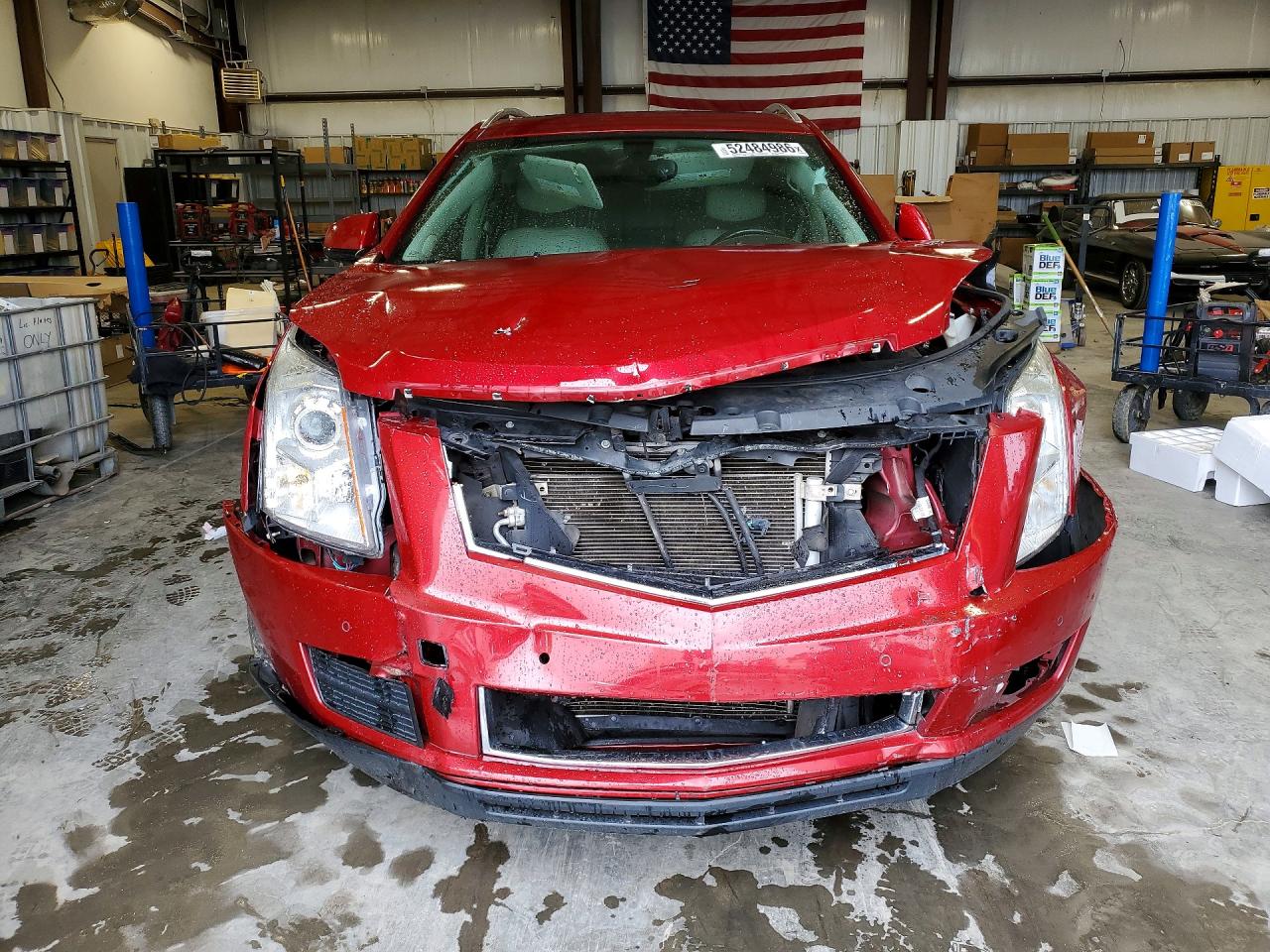 2013 Cadillac Srx Luxury Collection Burgundy vin: 3GYFNCE3XDS514303