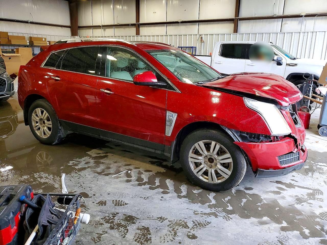 2013 Cadillac Srx Luxury Collection Burgundy vin: 3GYFNCE3XDS514303