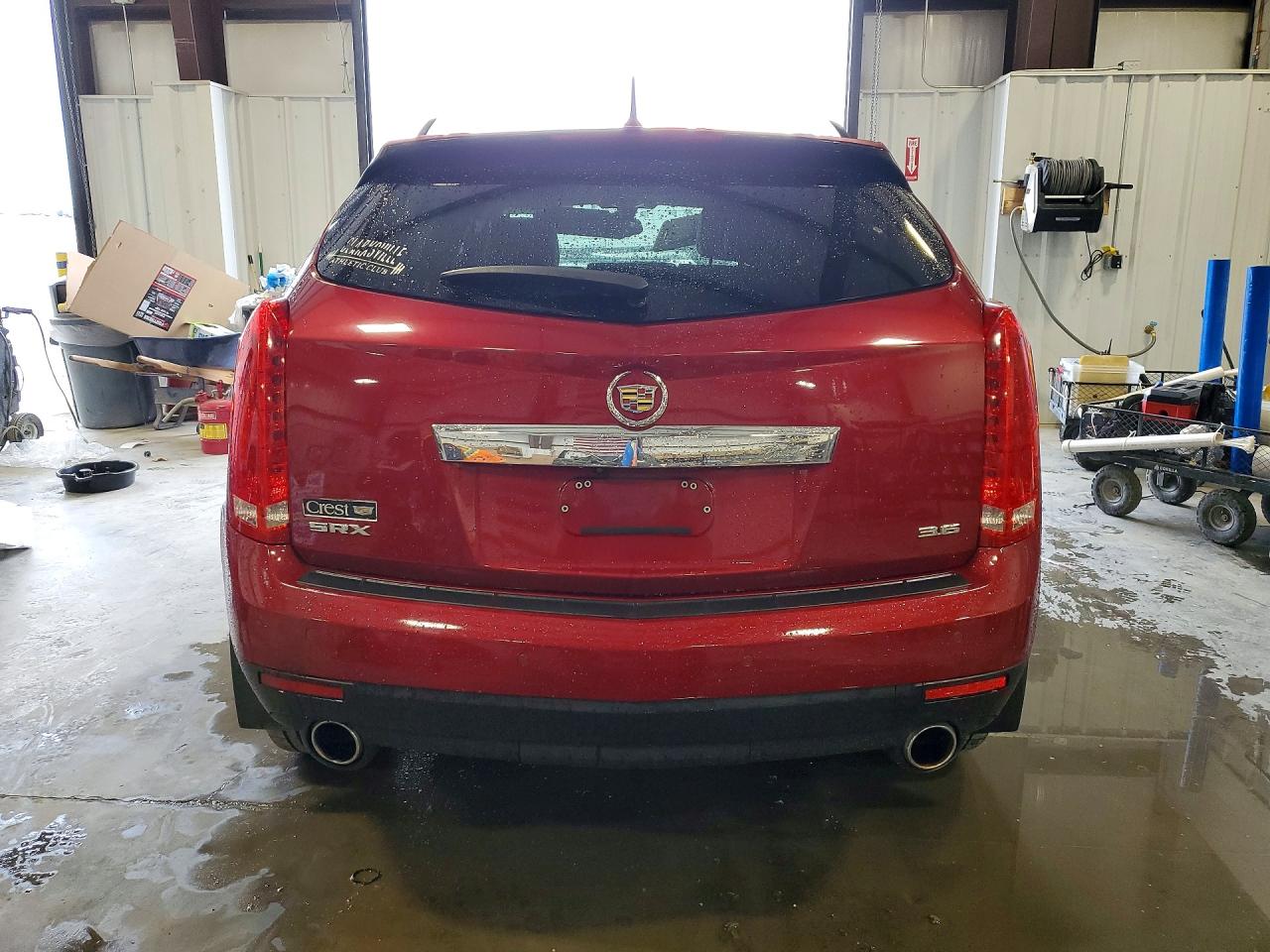 2013 Cadillac Srx Luxury Collection Burgundy vin: 3GYFNCE3XDS514303
