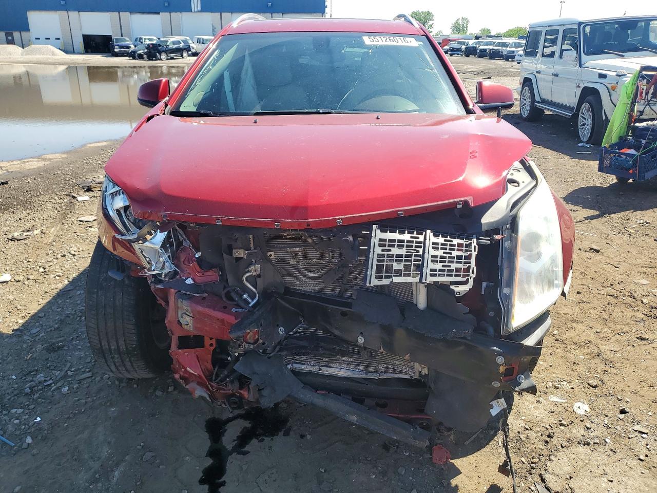 2013 Cadillac Srx Luxury Collection Red vin: 3GYFNCE3XDS596260