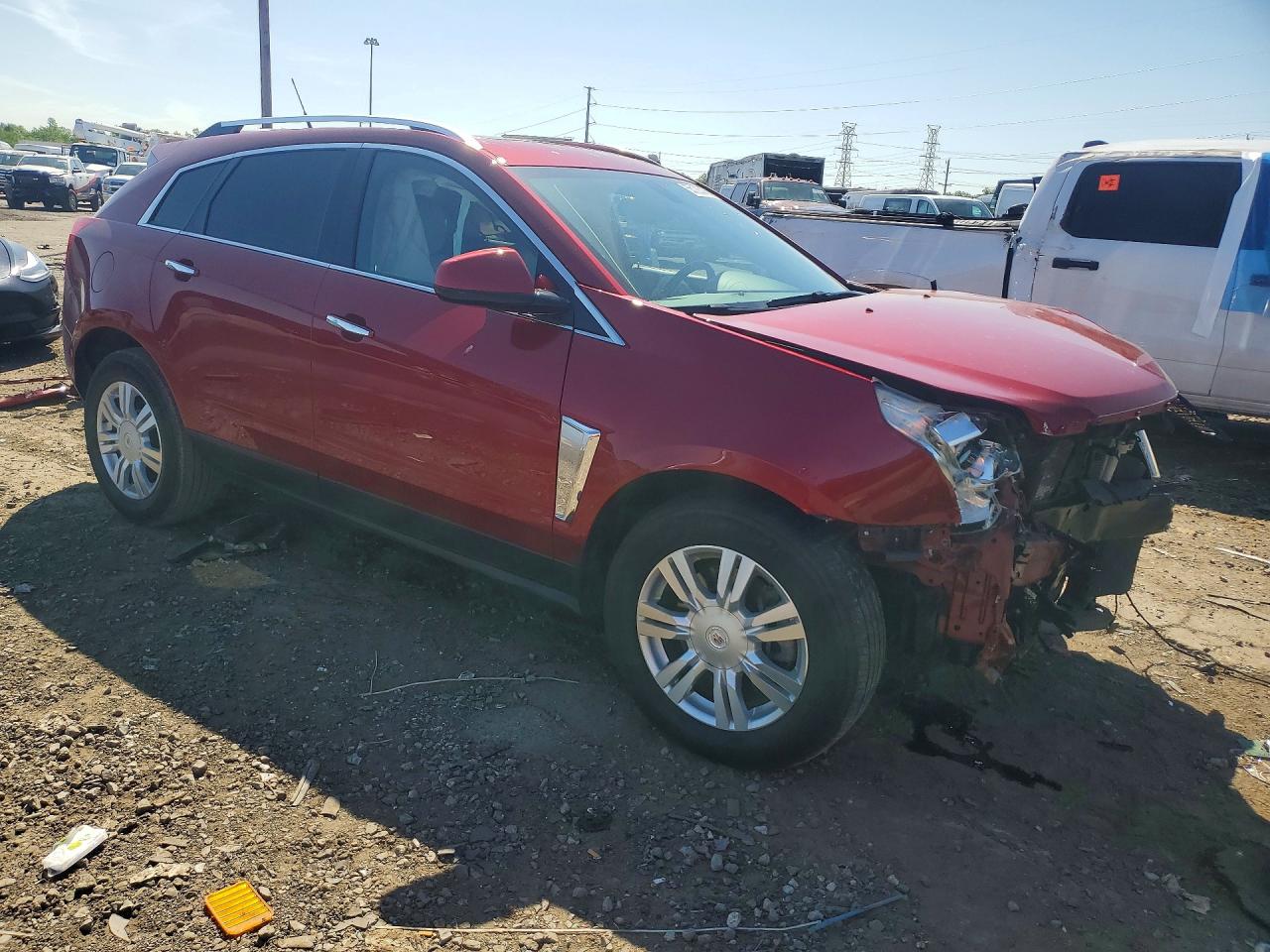 2013 Cadillac Srx Luxury Collection Red vin: 3GYFNCE3XDS596260