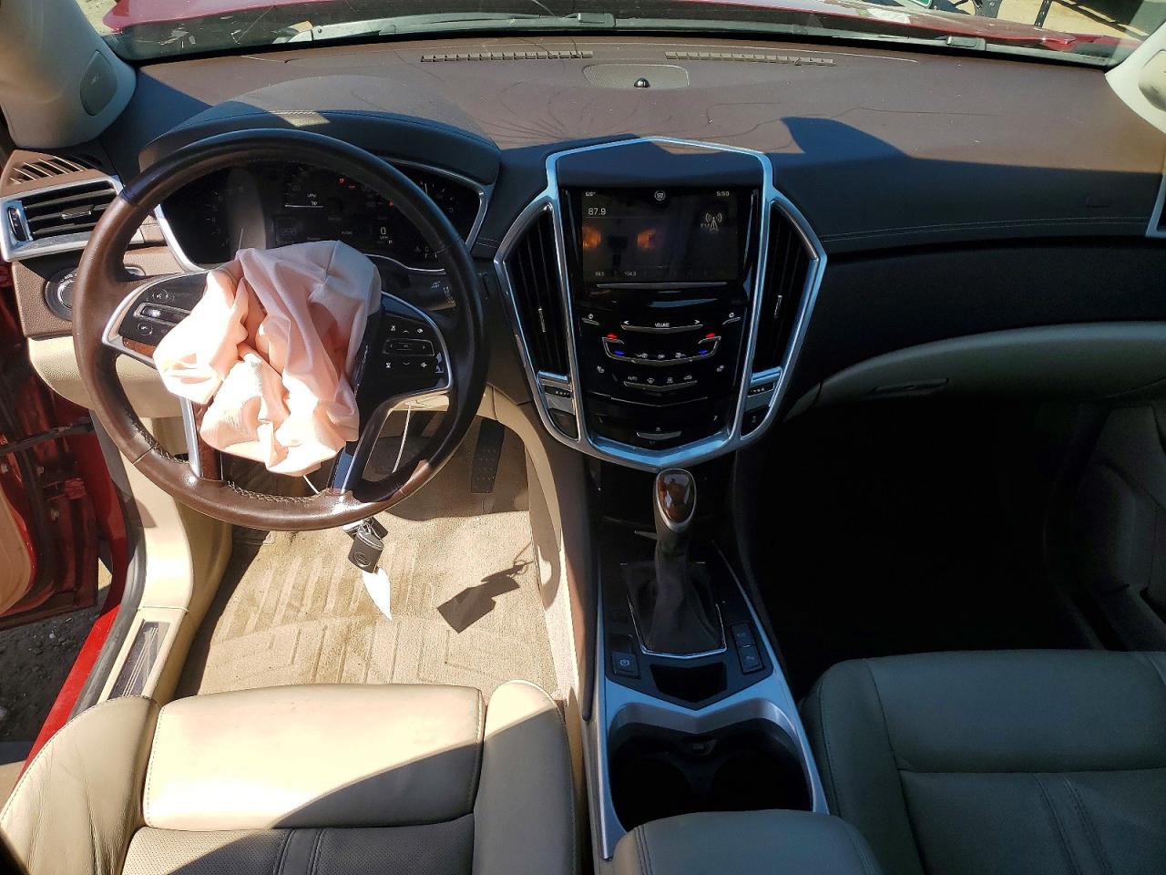 2013 Cadillac Srx Luxury Collection Red vin: 3GYFNCE3XDS596260