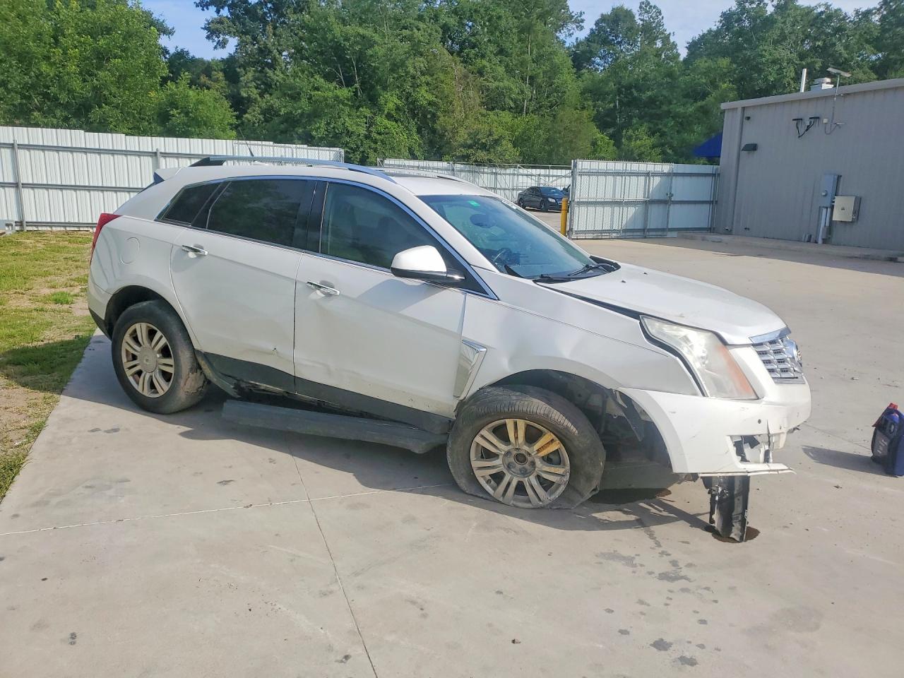 2013 Cadillac Srx Luxury Collection White vin: 3GYFNCE3XDS597568