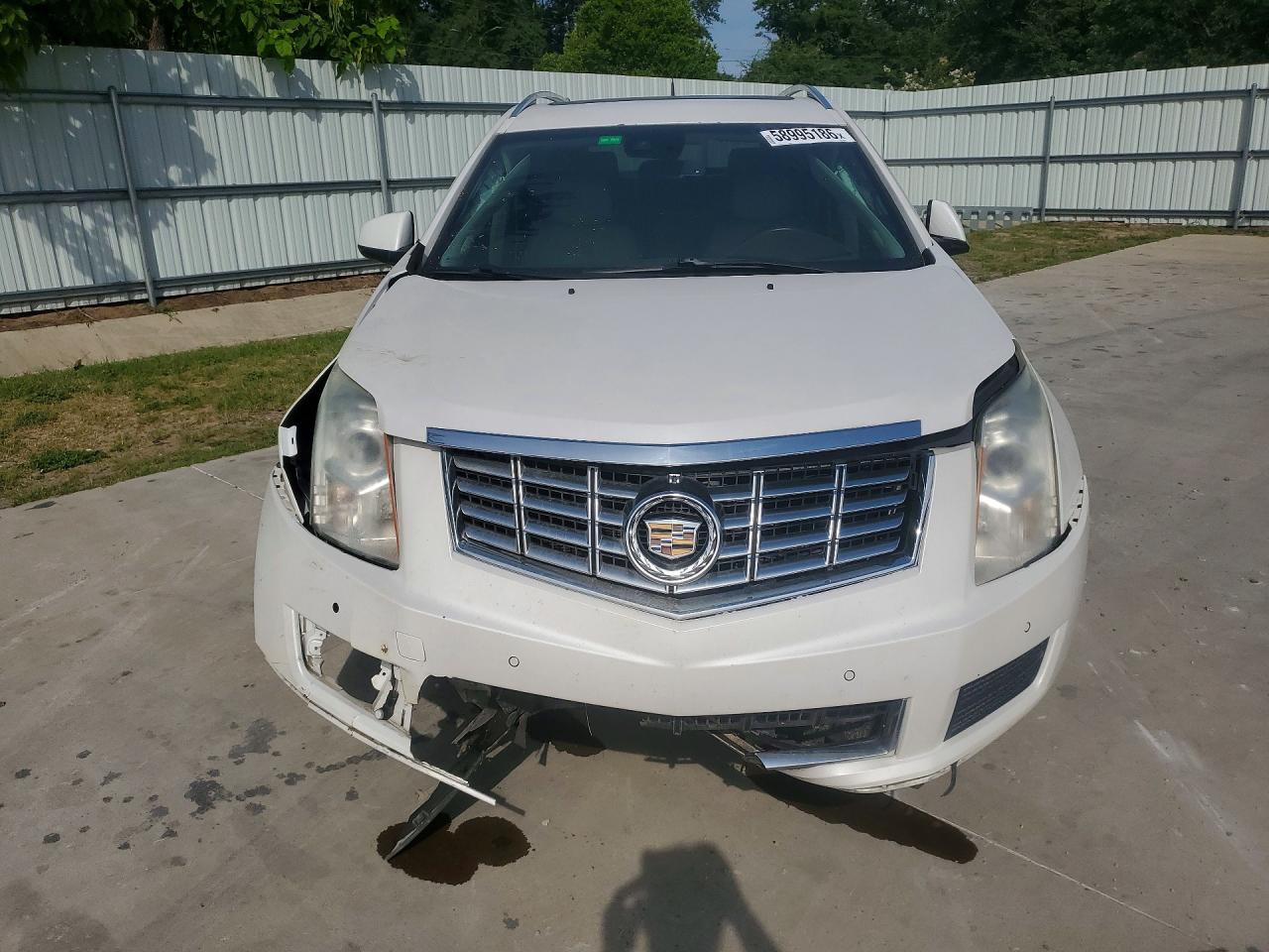 2013 Cadillac Srx Luxury Collection White vin: 3GYFNCE3XDS597568