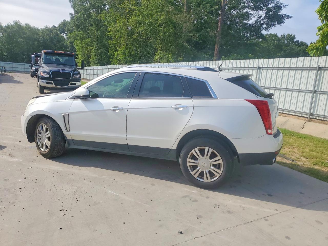 2013 Cadillac Srx Luxury Collection White vin: 3GYFNCE3XDS597568