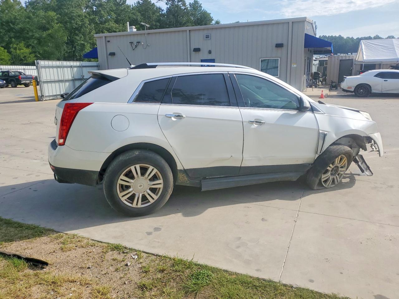 2013 Cadillac Srx Luxury Collection White vin: 3GYFNCE3XDS597568