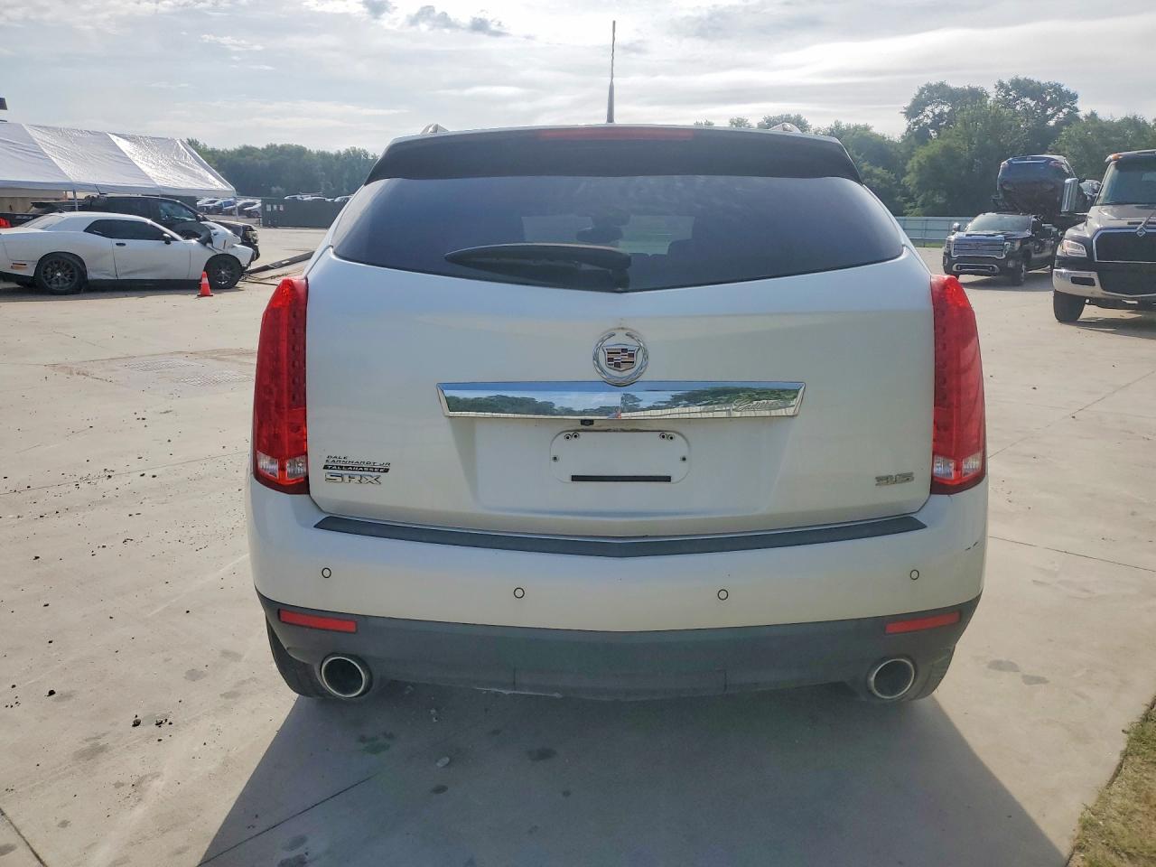 2013 Cadillac Srx Luxury Collection White vin: 3GYFNCE3XDS597568