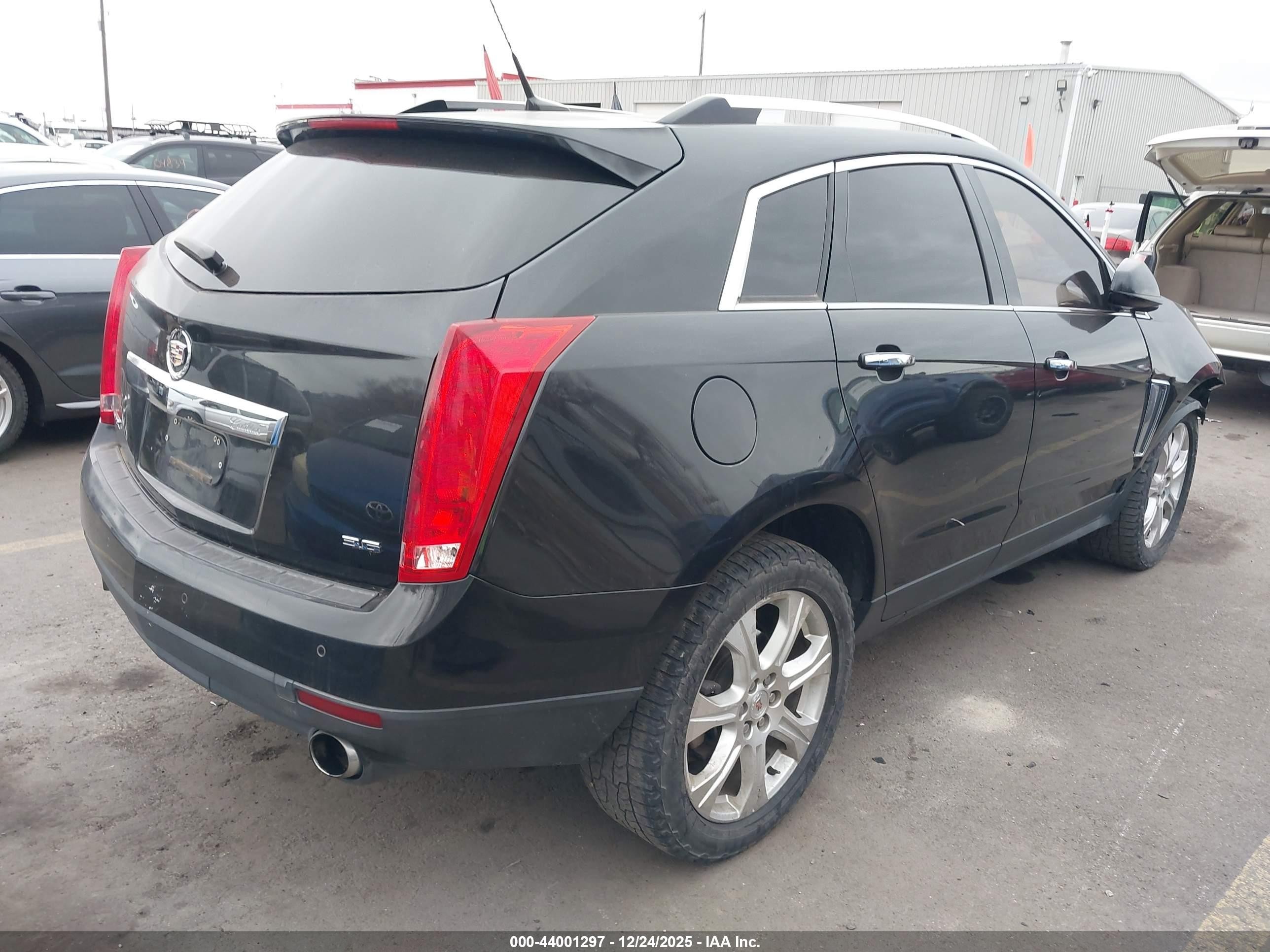 2013 Cadillac Srx Luxury Collection Black vin: 3GYFNCE3XDS634442