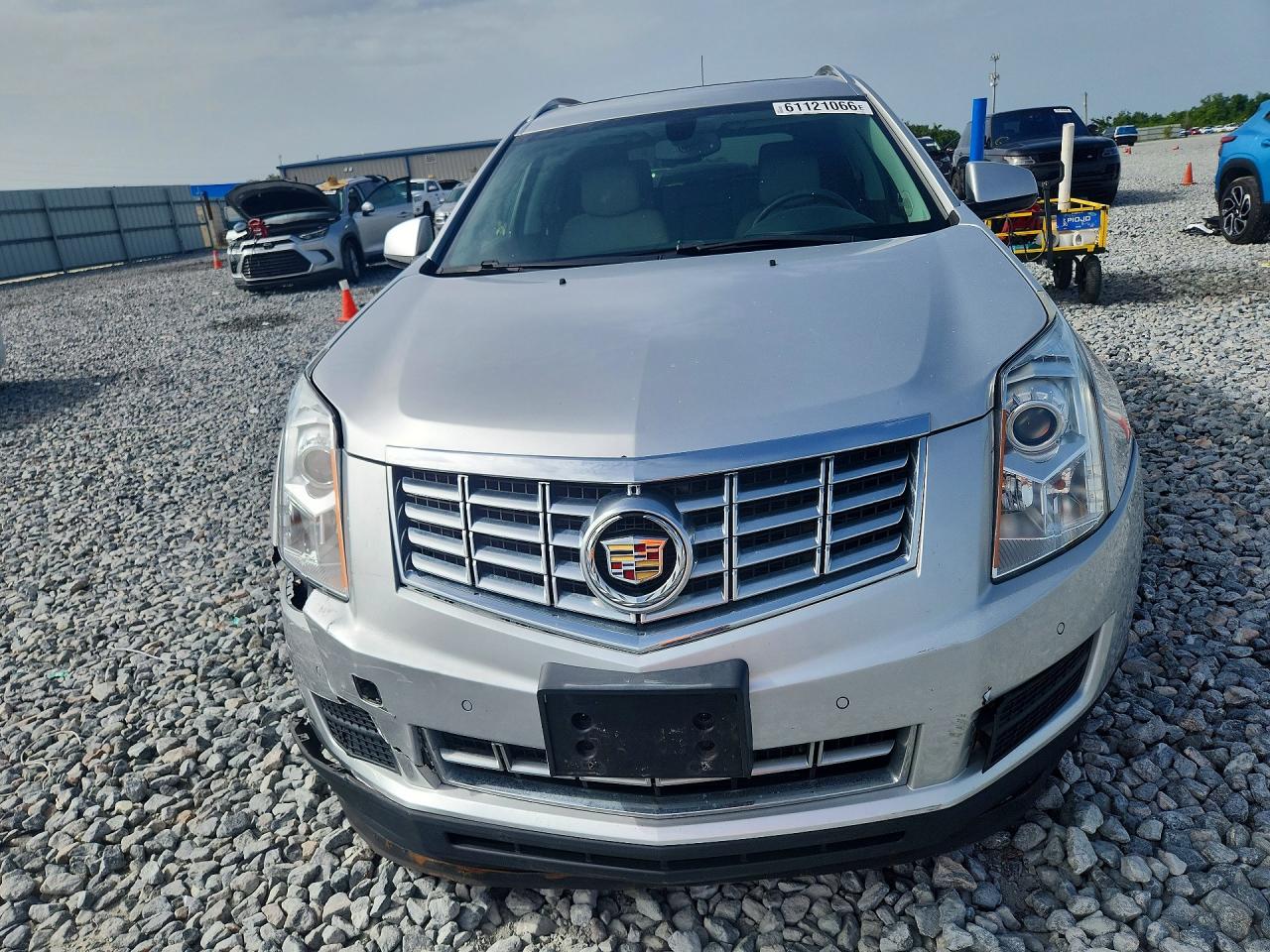 2013 Cadillac Srx Luxury Collection Серебряный vin: 3GYFNCE3XDS654481