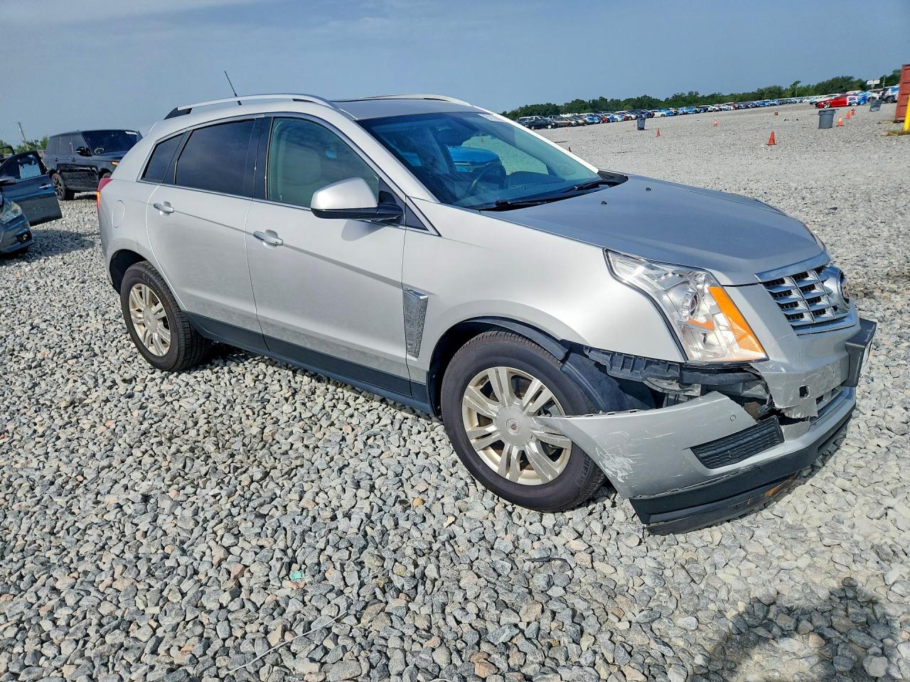 2013 Cadillac Srx Luxury Collection Серебряный vin: 3GYFNCE3XDS654481