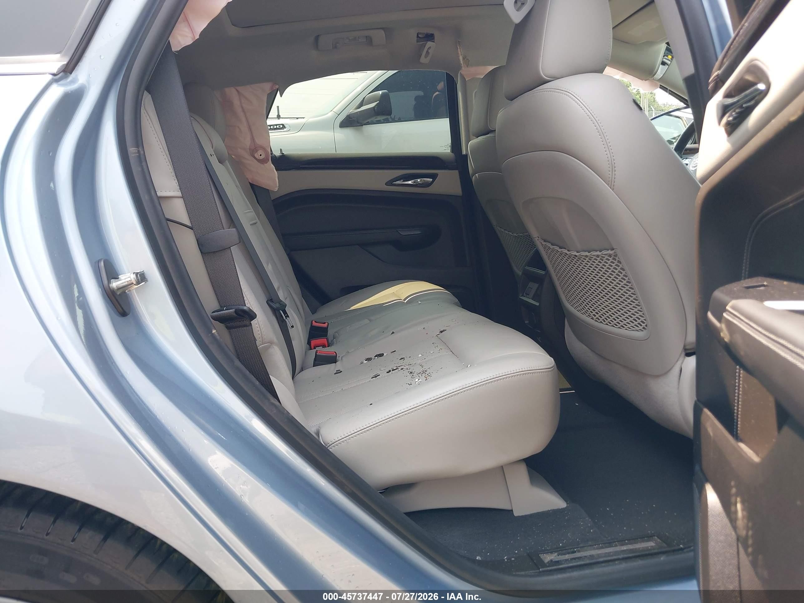 2014 Cadillac Srx Performance Collection Blue vin: 3GYFNCE3XES527702