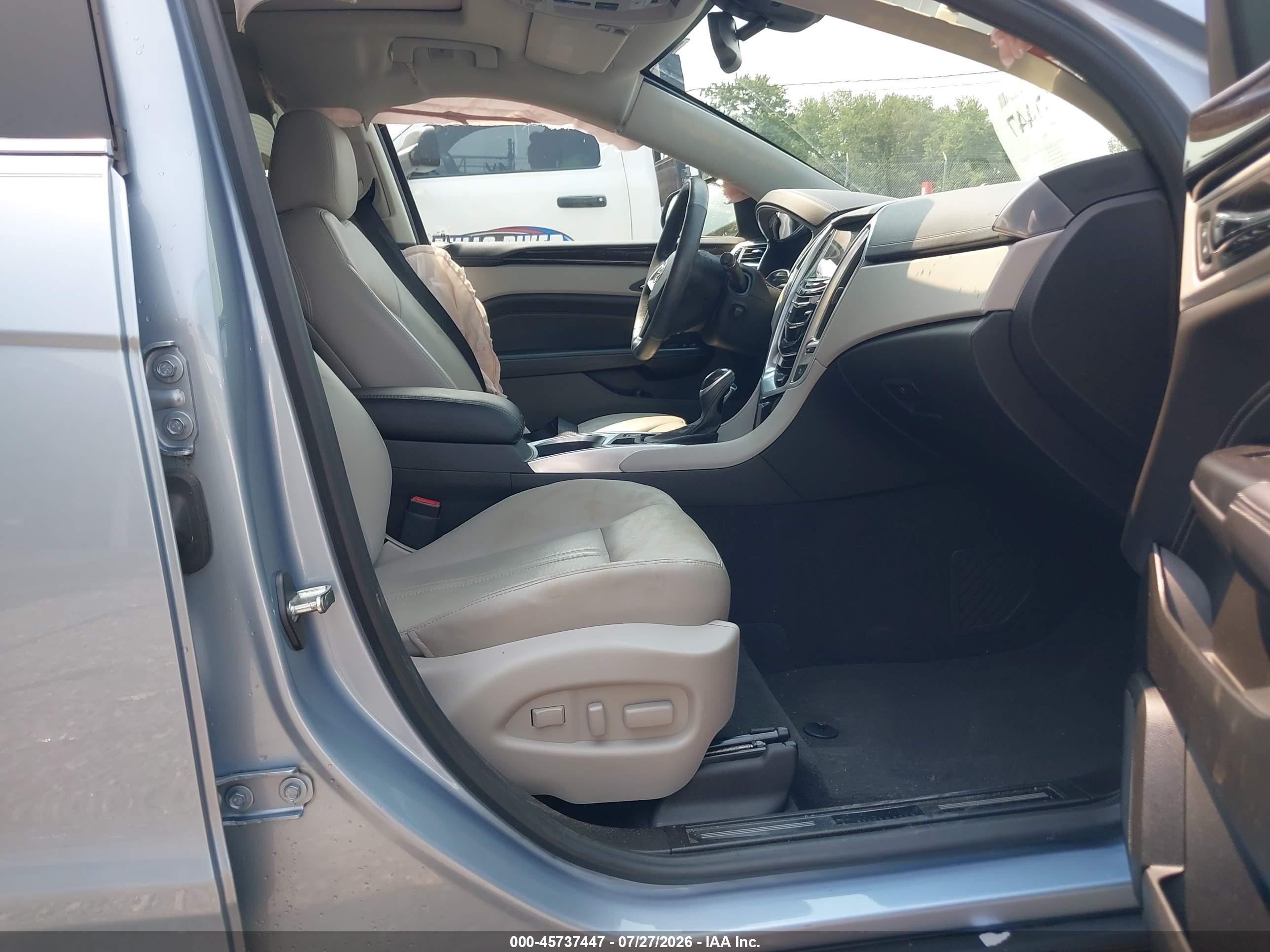 2014 Cadillac Srx Performance Collection Blue vin: 3GYFNCE3XES527702