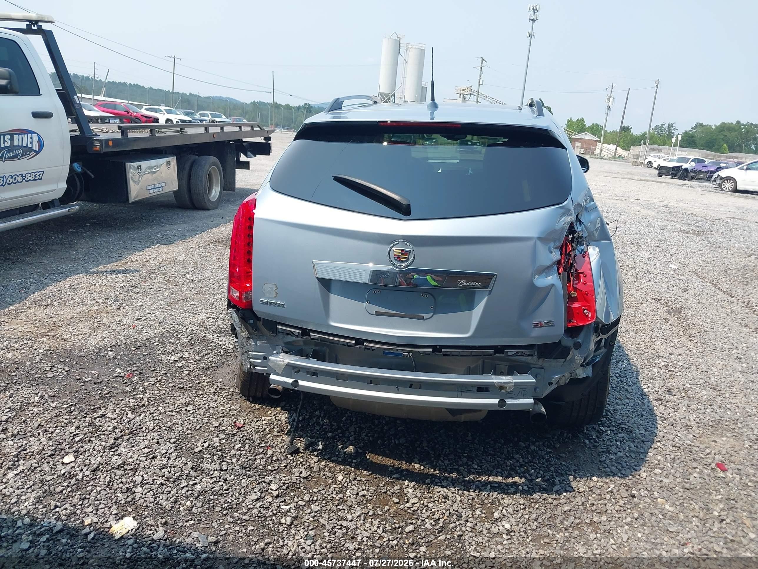 2014 Cadillac Srx Performance Collection Blue vin: 3GYFNCE3XES527702