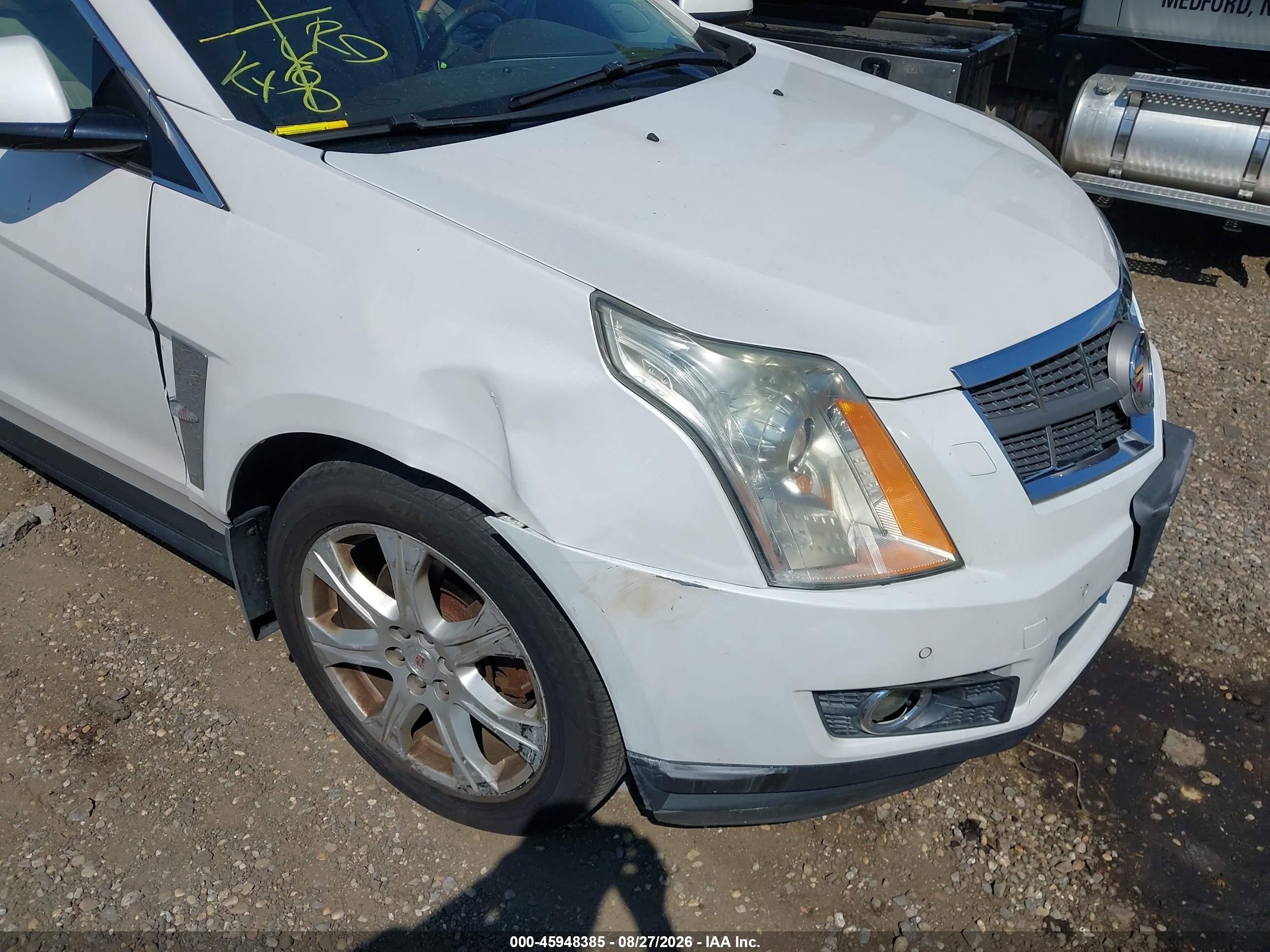 2011 Cadillac Srx Premium Collection White vin: 3GYFNCEY0BS507420
