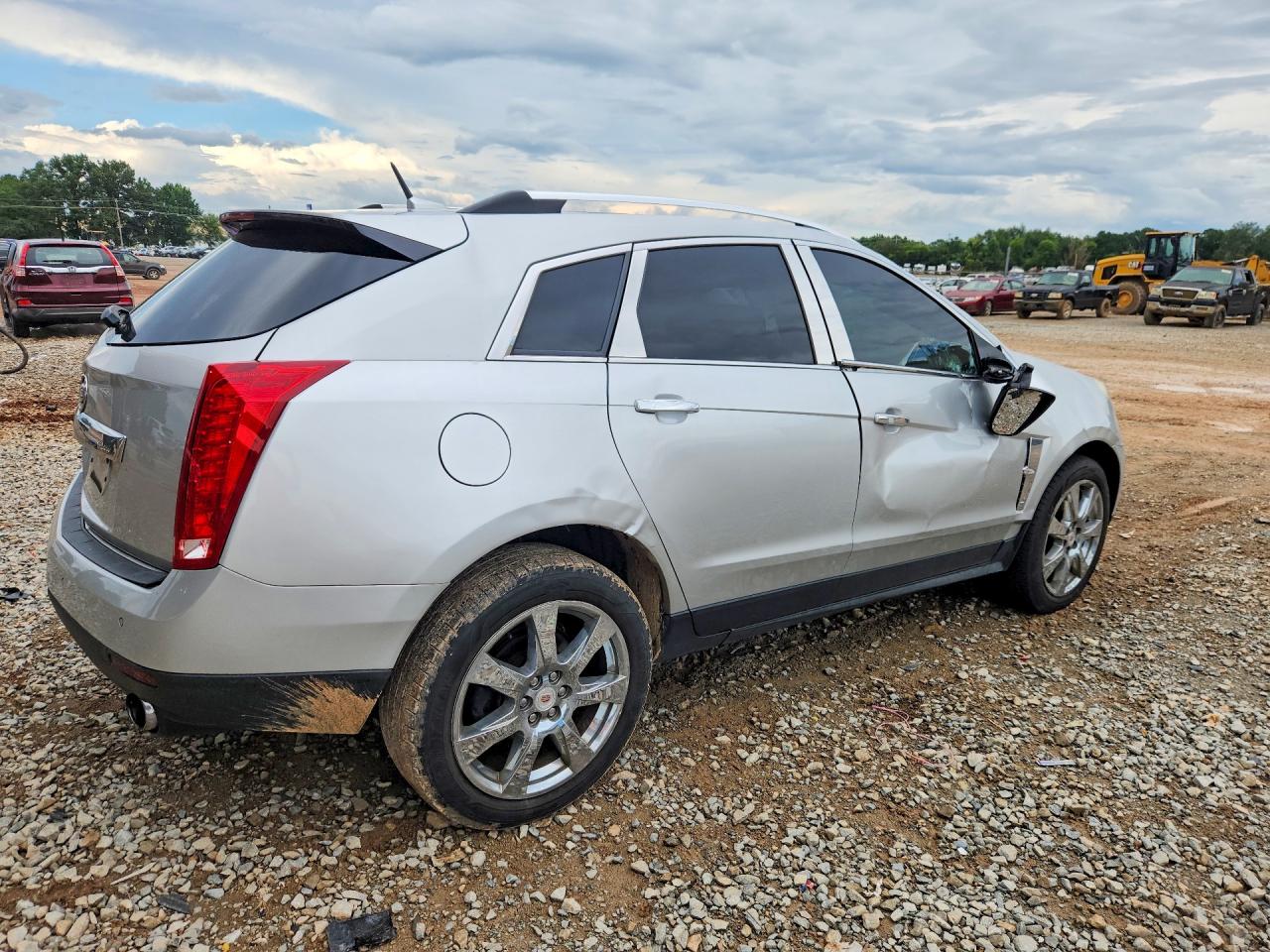 2010 Cadillac Srx Premium Collection Silver vin: 3GYFNCEY1AS553241