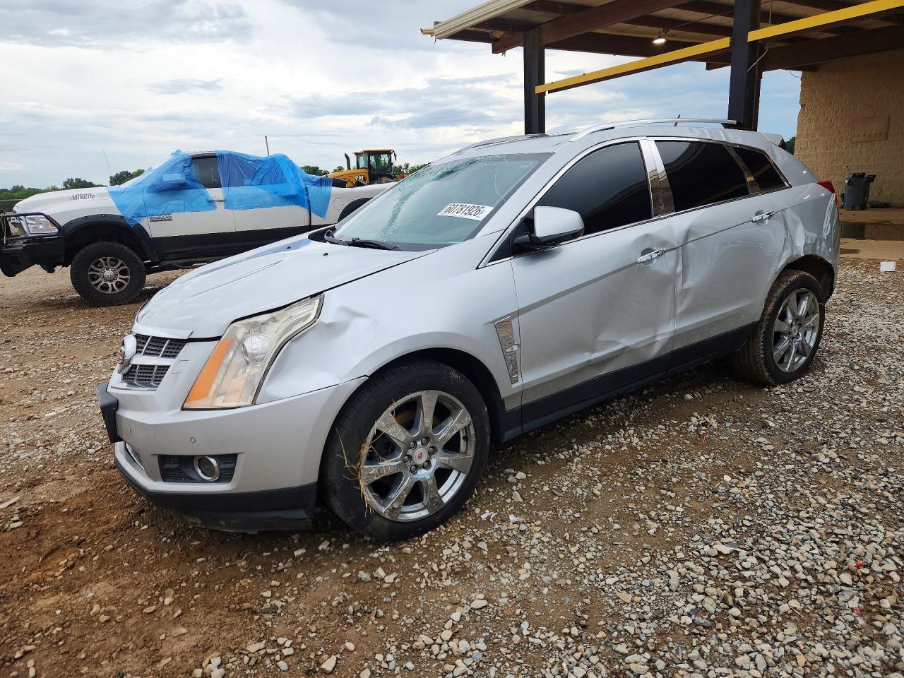 2010 Cadillac Srx Premium Collection Silver vin: 3GYFNCEY1AS553241