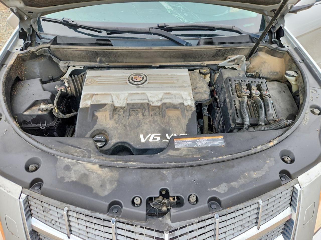 2010 Cadillac Srx Premium Collection Silver vin: 3GYFNCEY1AS553241