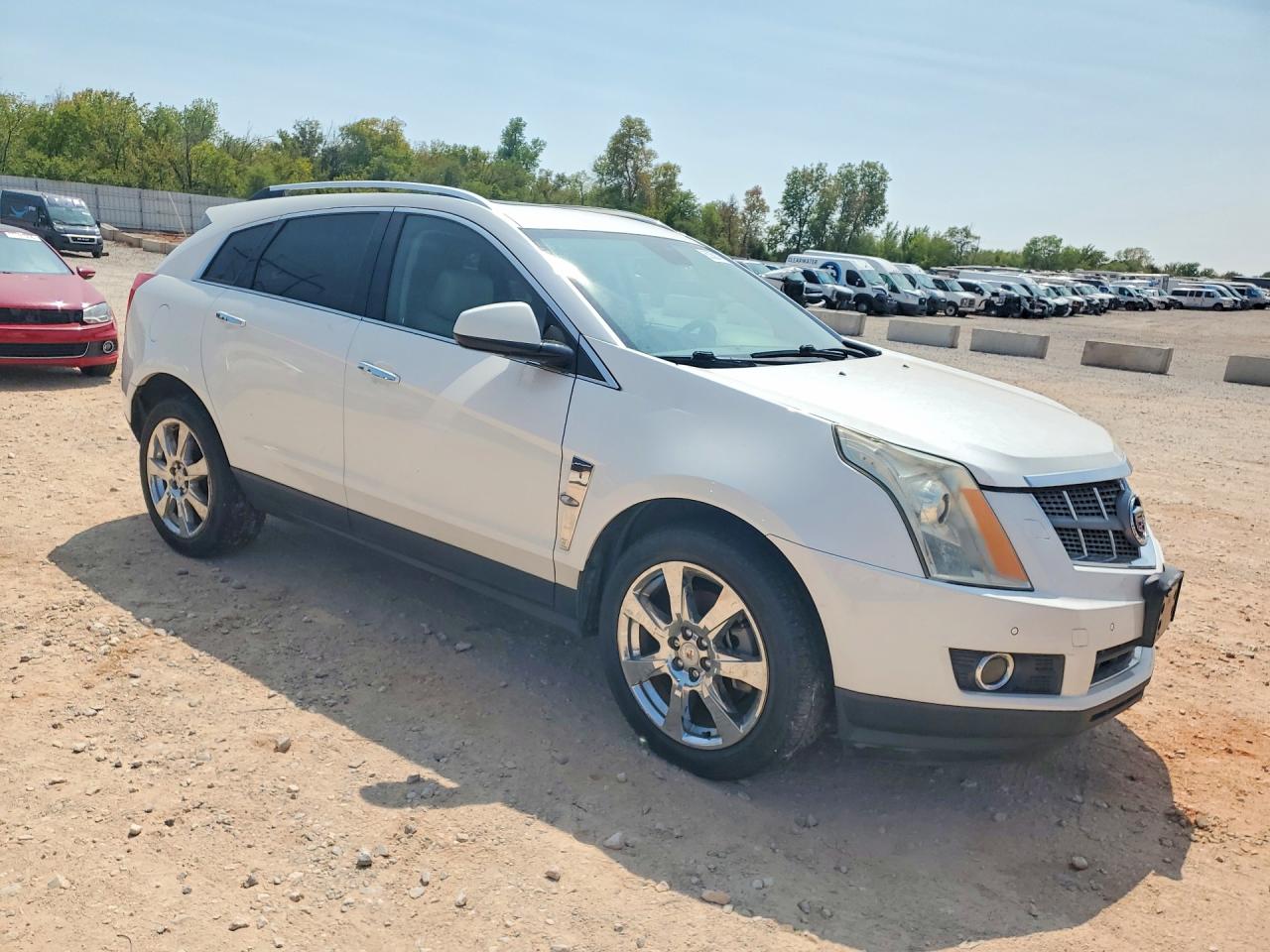 2011 Cadillac Srx Premium Collection White vin: 3GYFNCEY2BS629776