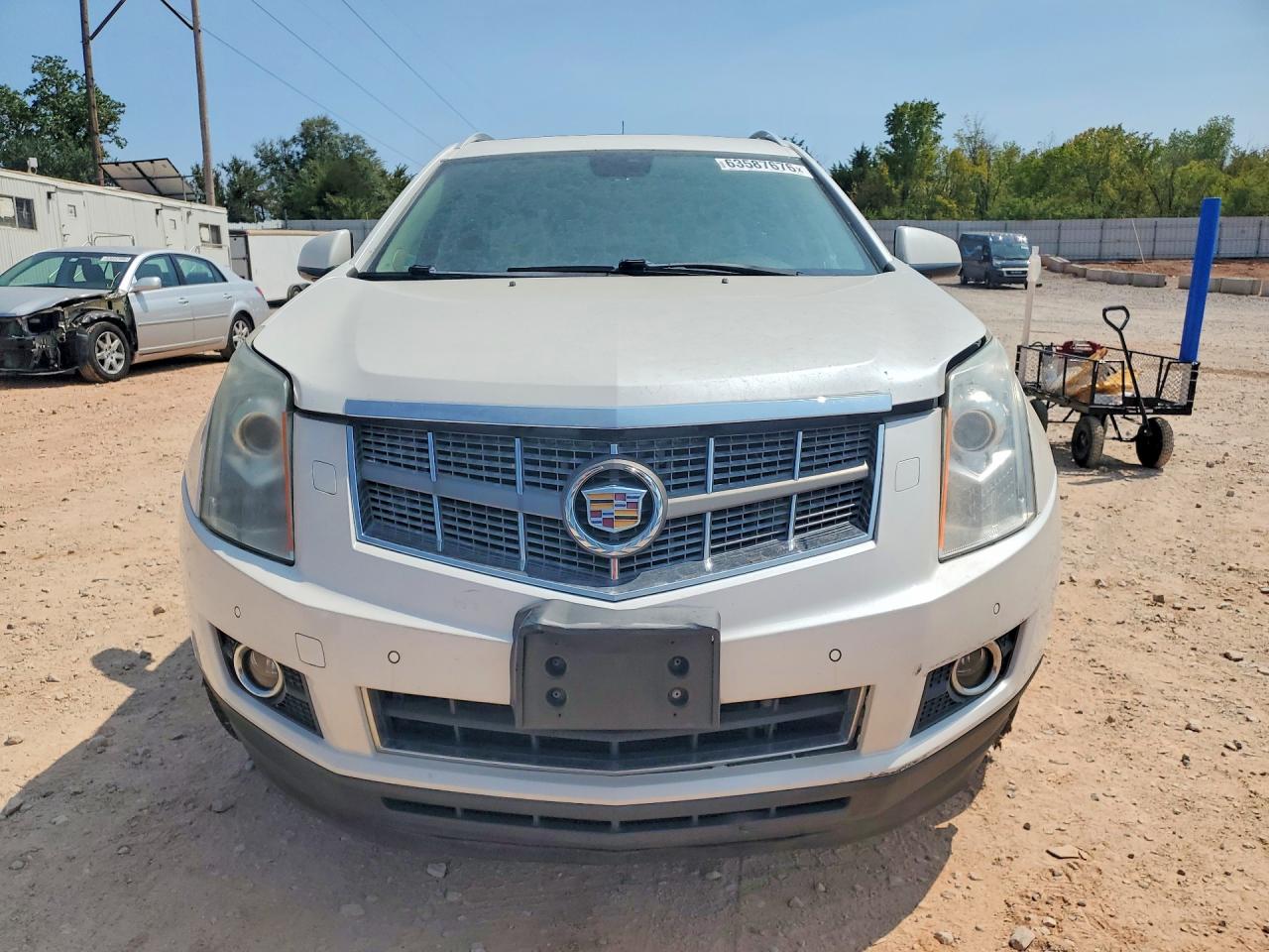 2011 Cadillac Srx Premium Collection White vin: 3GYFNCEY2BS629776