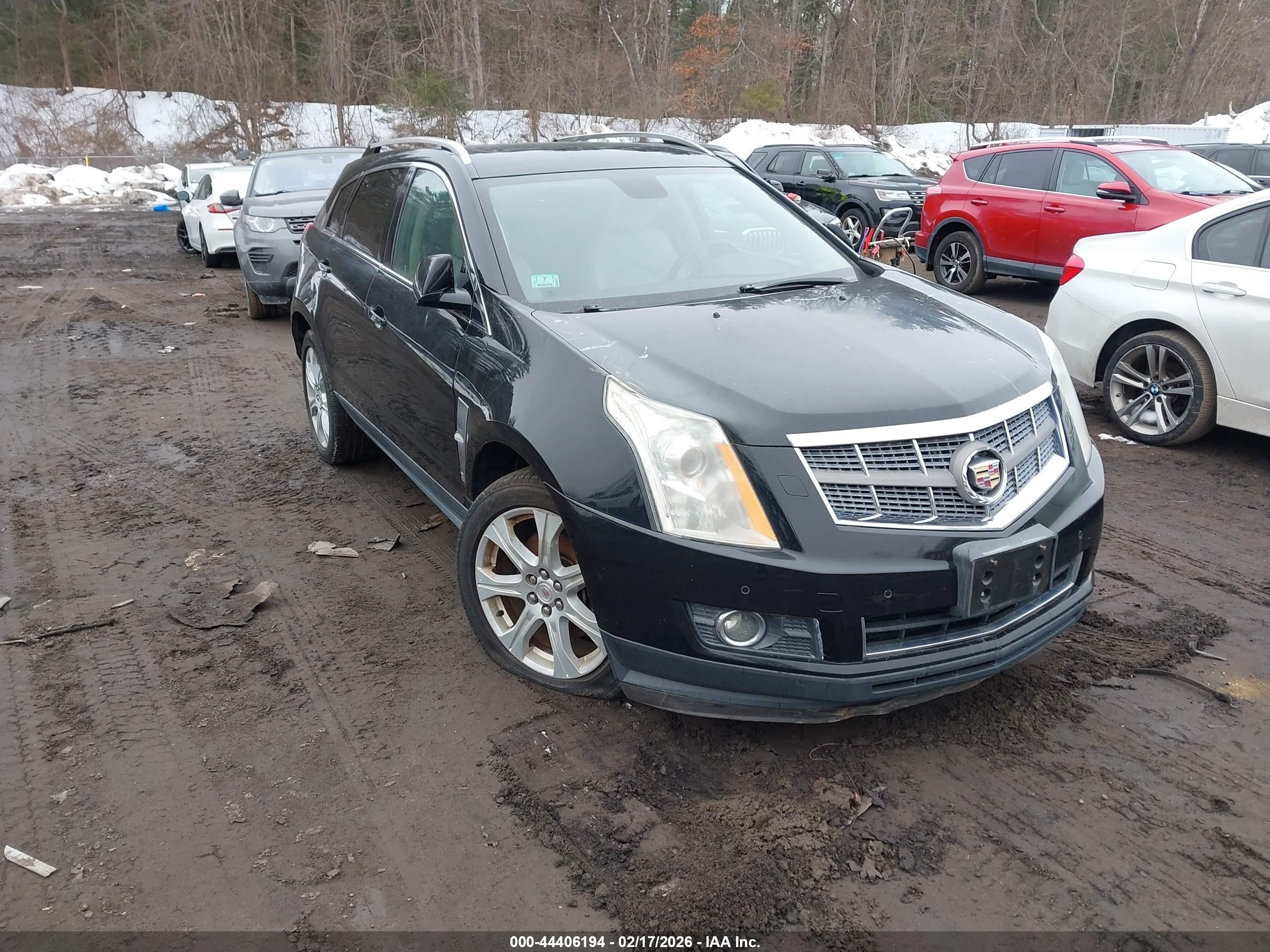 2010 Cadillac Srx Premium Collection Black vin: 3GYFNCEY3AS500444