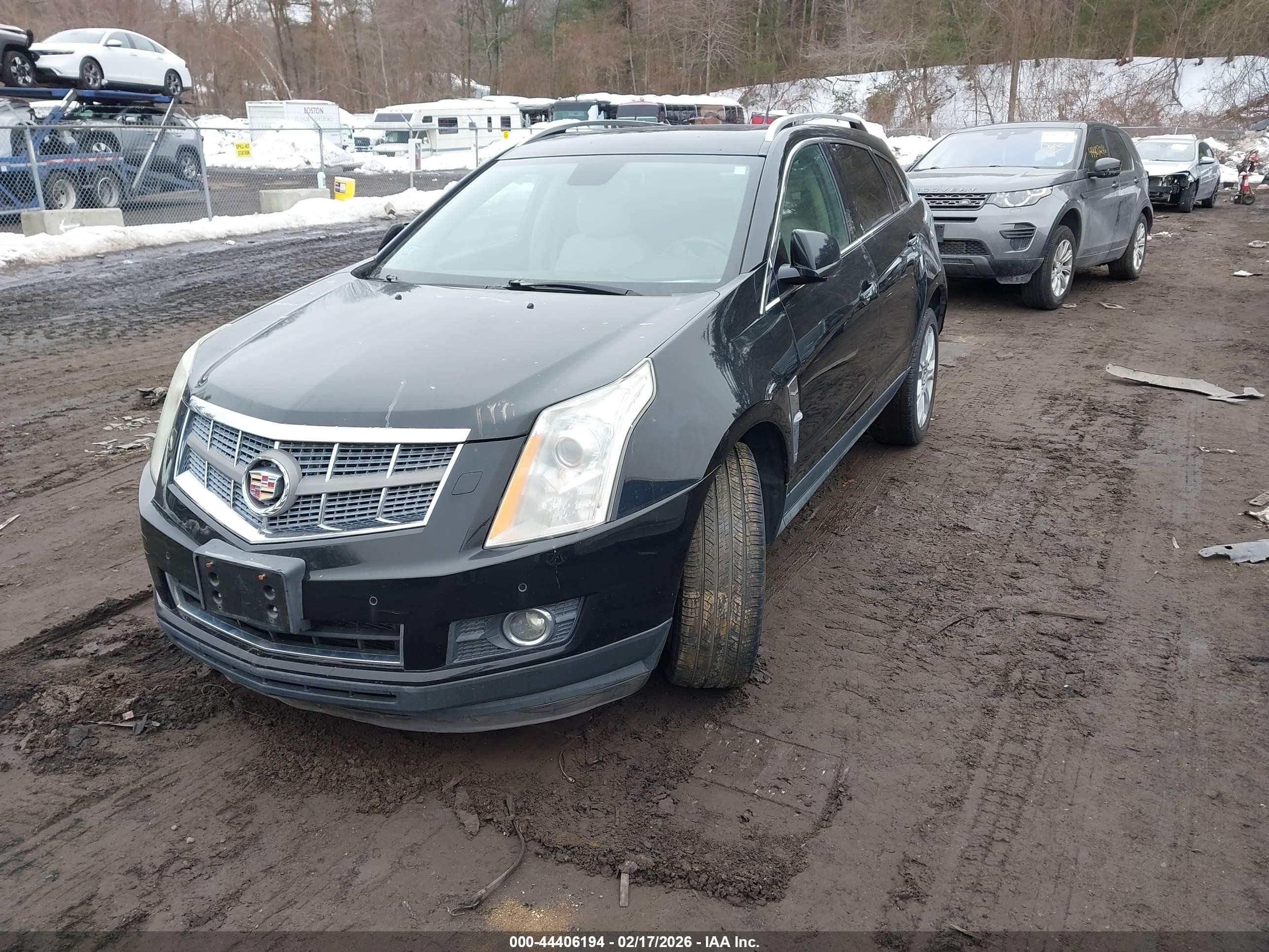 2010 Cadillac Srx Premium Collection Black vin: 3GYFNCEY3AS500444