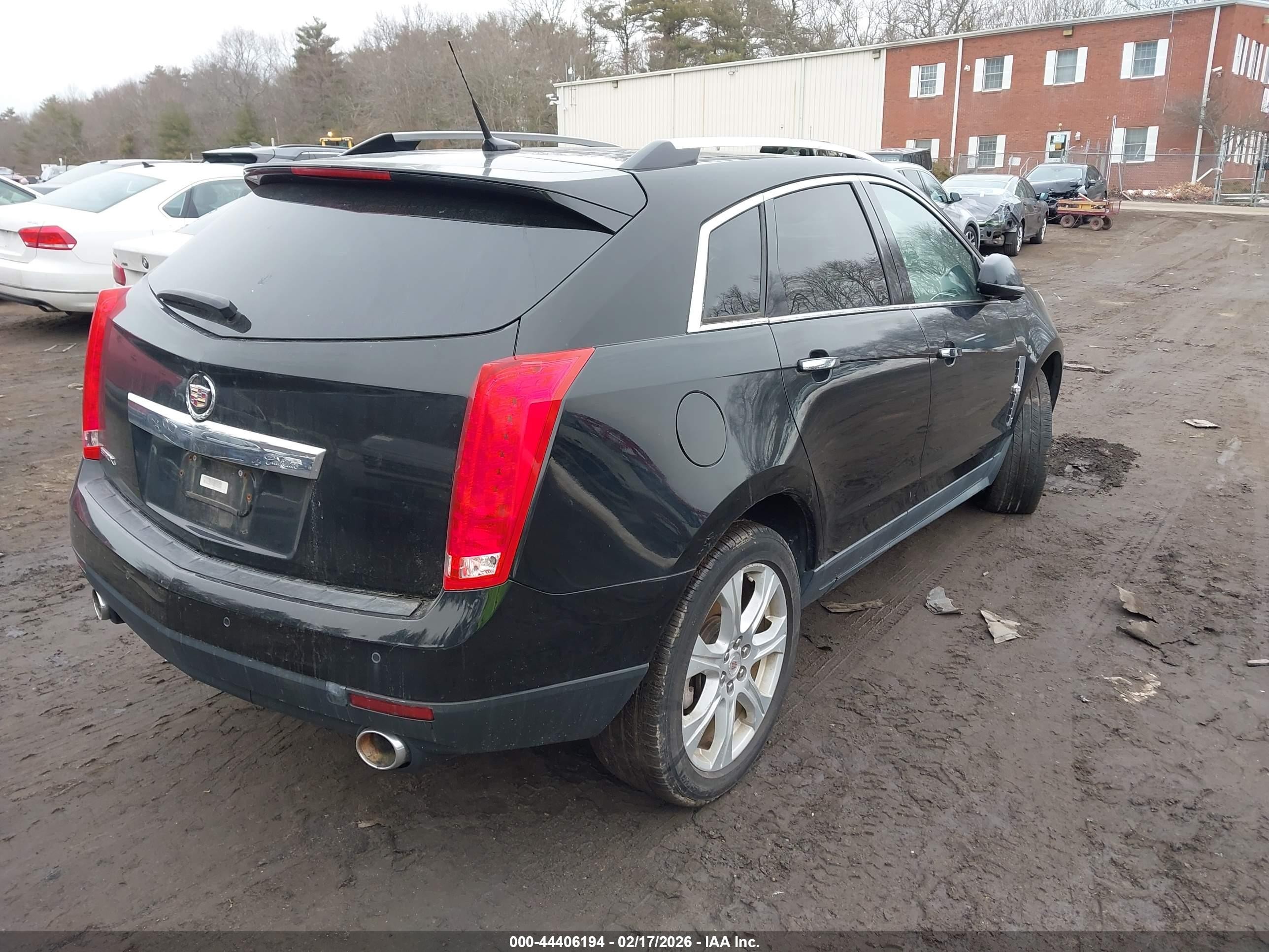 2010 Cadillac Srx Premium Collection Black vin: 3GYFNCEY3AS500444