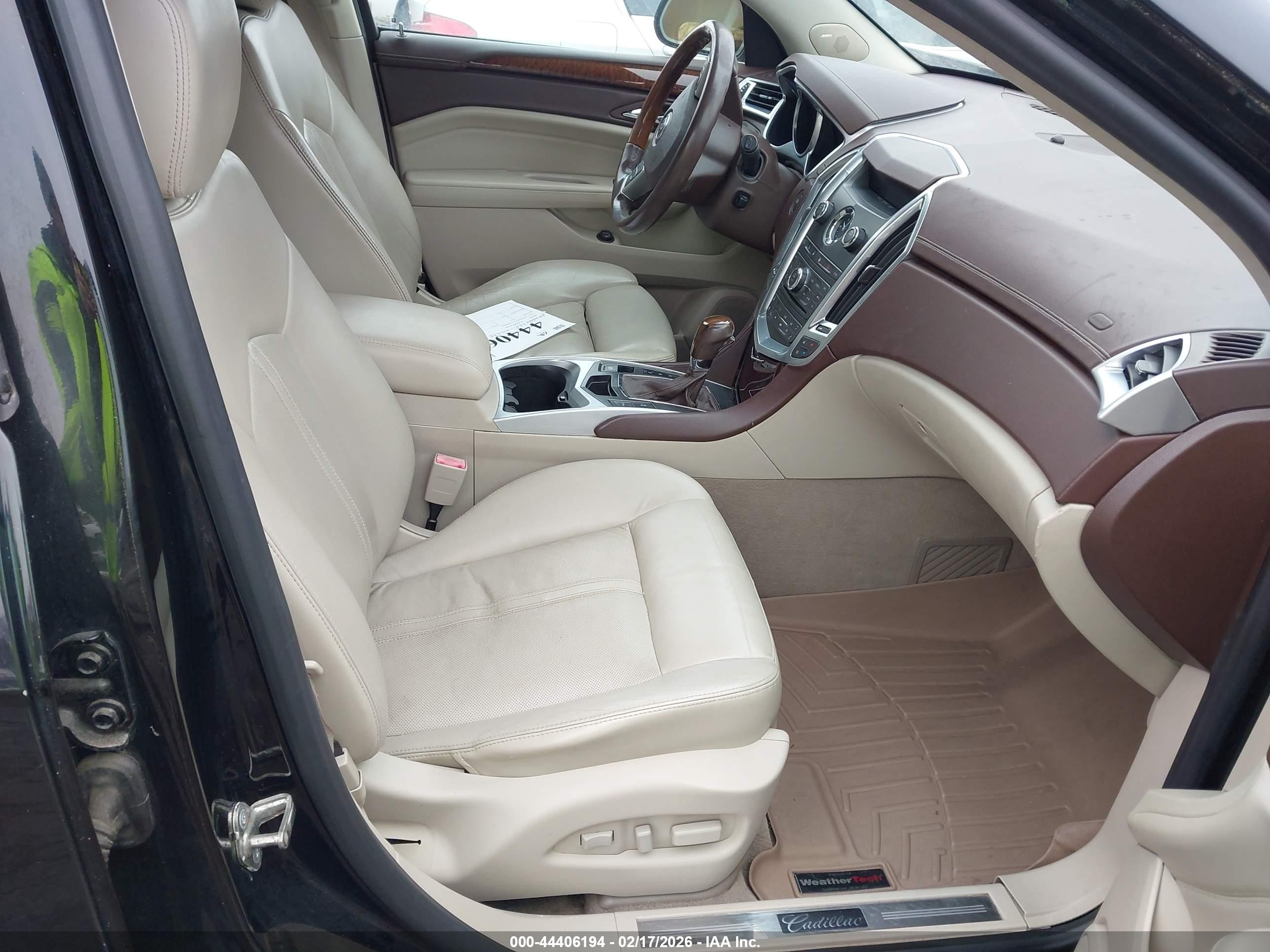 2010 Cadillac Srx Premium Collection Black vin: 3GYFNCEY3AS500444