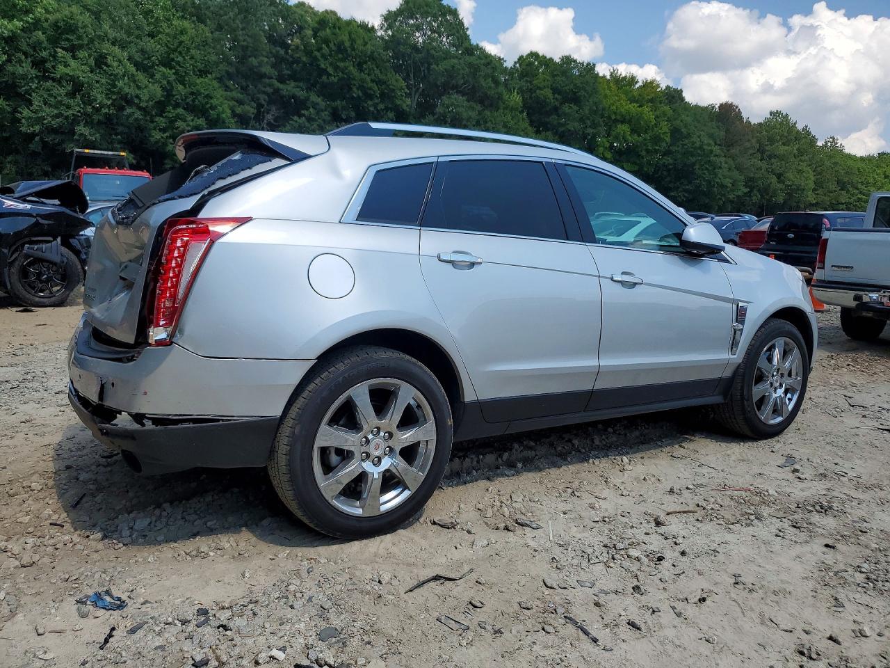 2010 Cadillac Srx Premium Collection Silver vin: 3GYFNCEY4AS534313