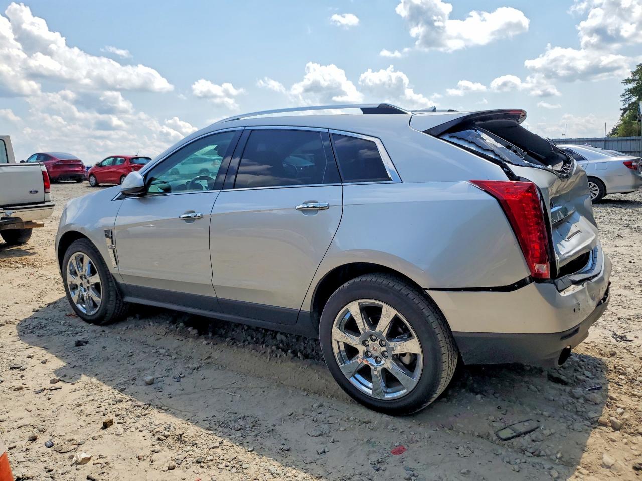 2010 Cadillac Srx Premium Collection Silver vin: 3GYFNCEY4AS534313