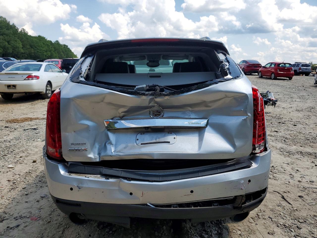 2010 Cadillac Srx Premium Collection Silver vin: 3GYFNCEY4AS534313