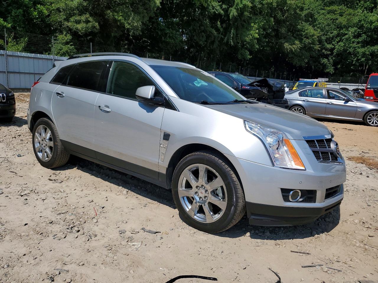 2010 Cadillac Srx Premium Collection Silver vin: 3GYFNCEY4AS534313