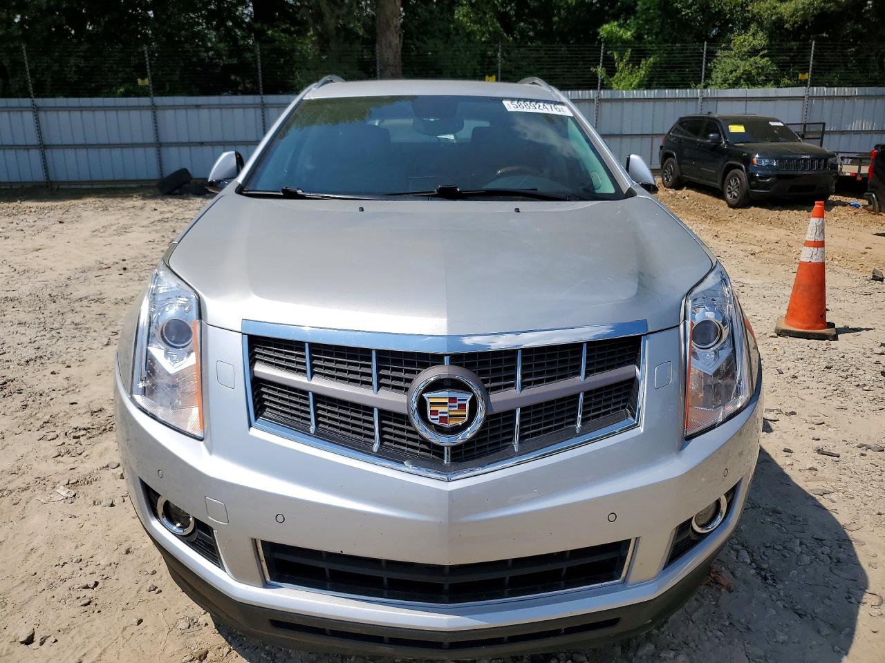 2010 Cadillac Srx Premium Collection Silver vin: 3GYFNCEY4AS534313