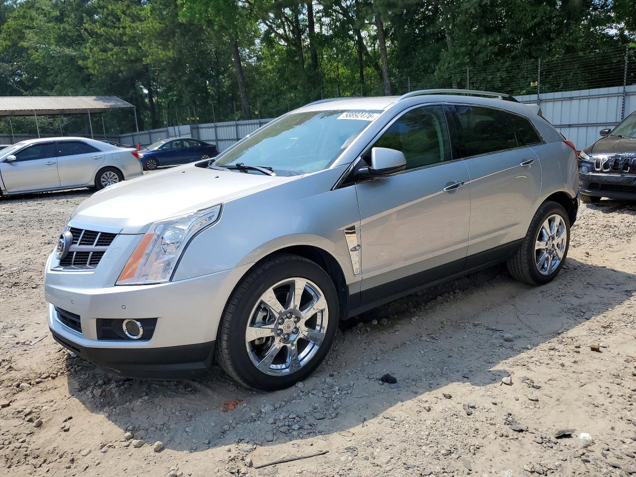 2010 Cadillac Srx Premium Collection Silver vin: 3GYFNCEY4AS534313