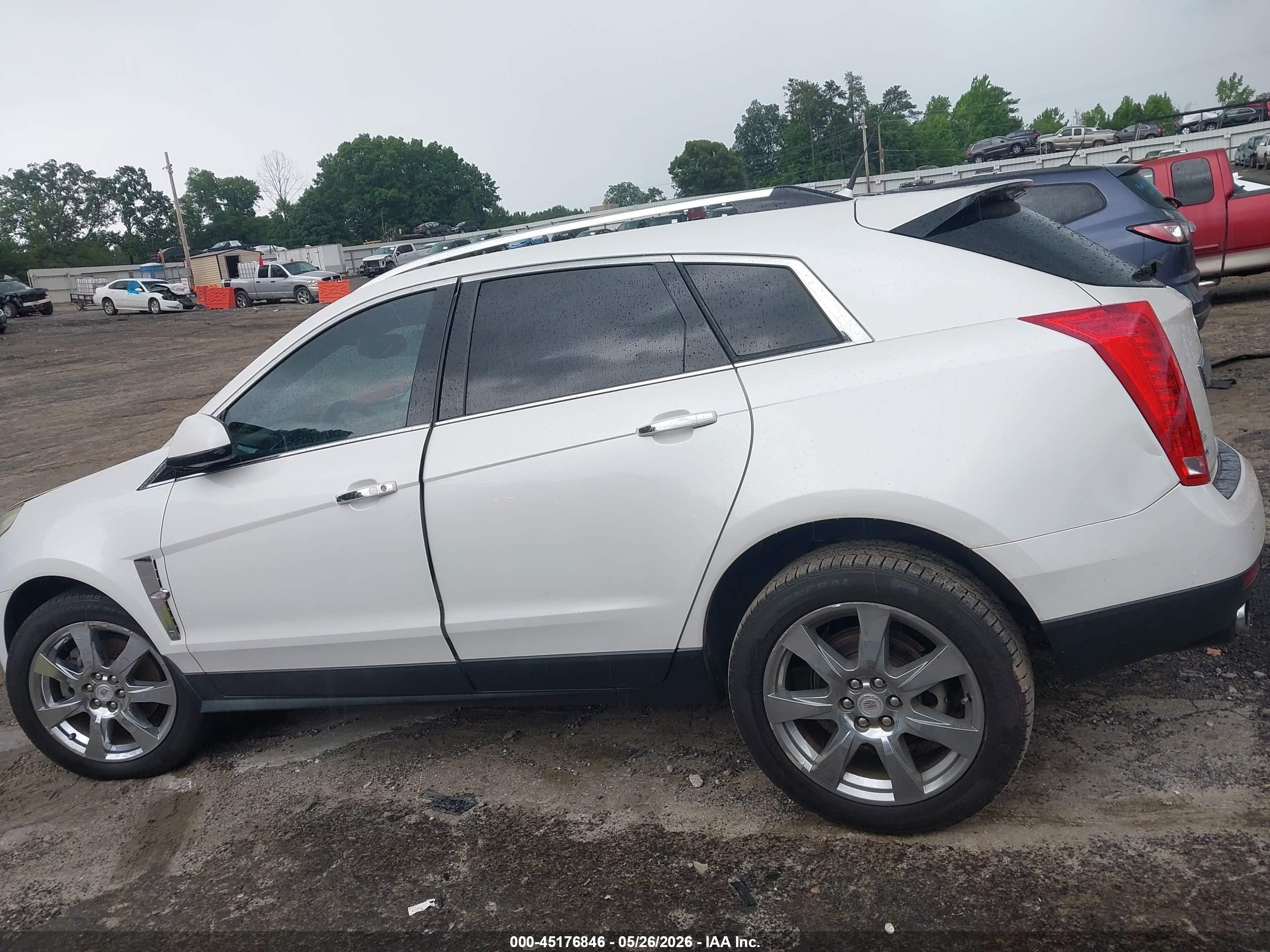 2010 Cadillac Srx Premium Collection White vin: 3GYFNCEY4AS554870