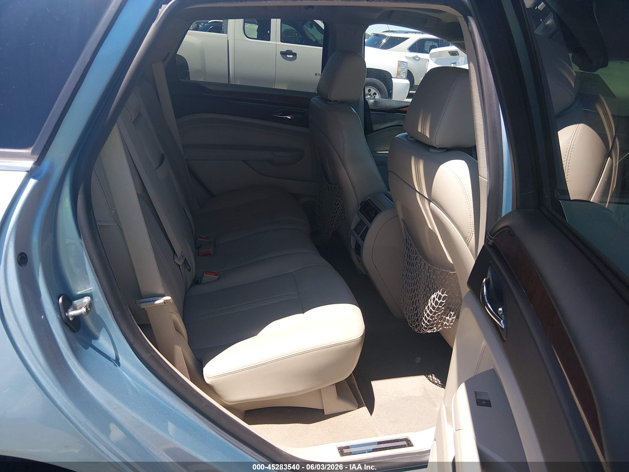 2011 Cadillac Srx Premium Collection Light Blue vin: 3GYFNCEY5BS660505